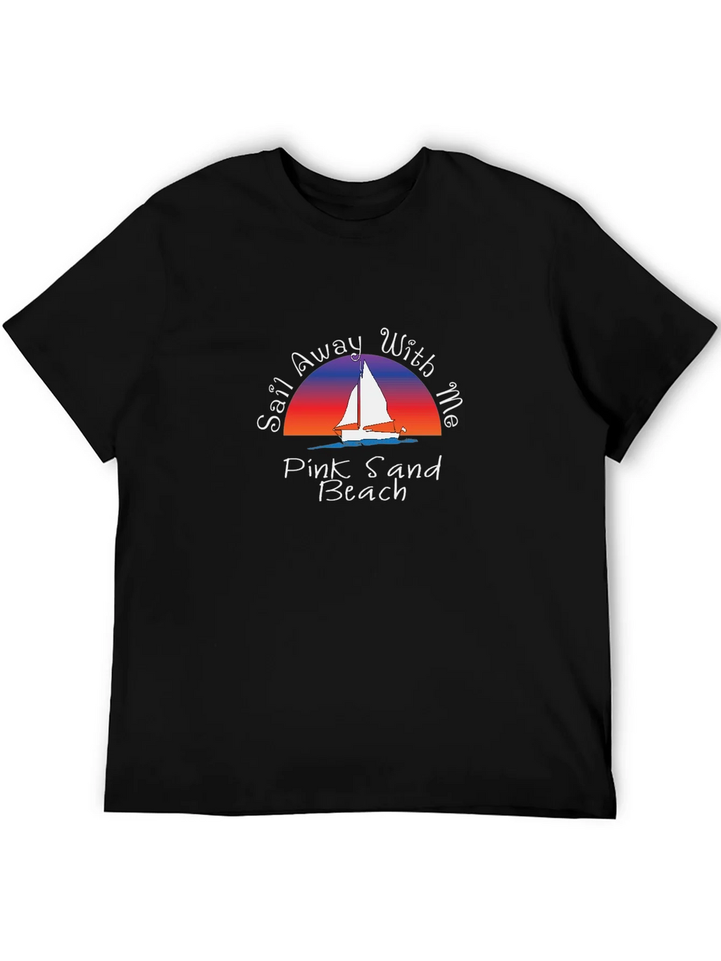 Sail Away T-Shirt - Pink Sand Beach product image 5