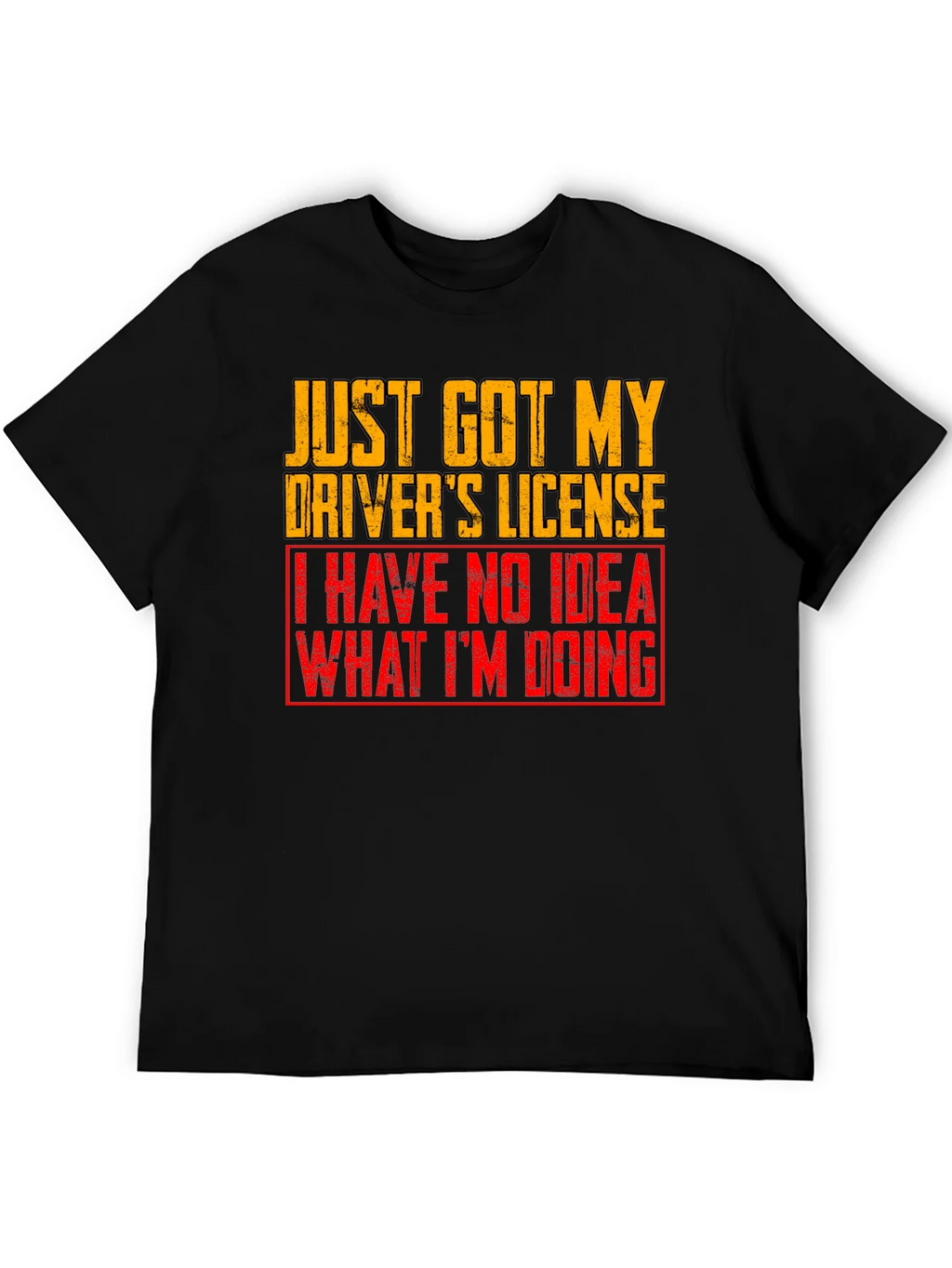 Funny Drivers License Graphic T-Shirt product image 5