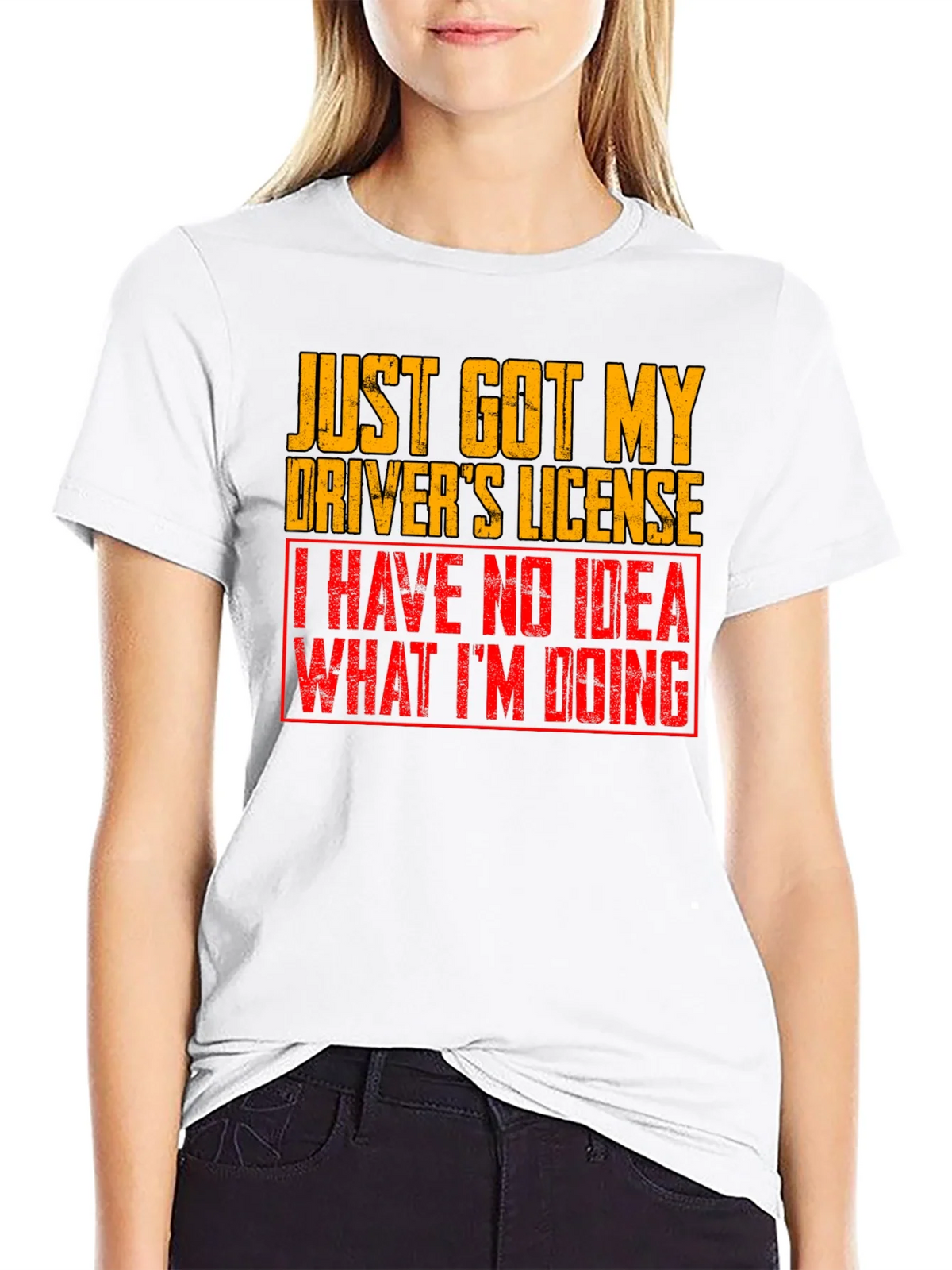 Funny Drivers License Graphic T-Shirt product image 8