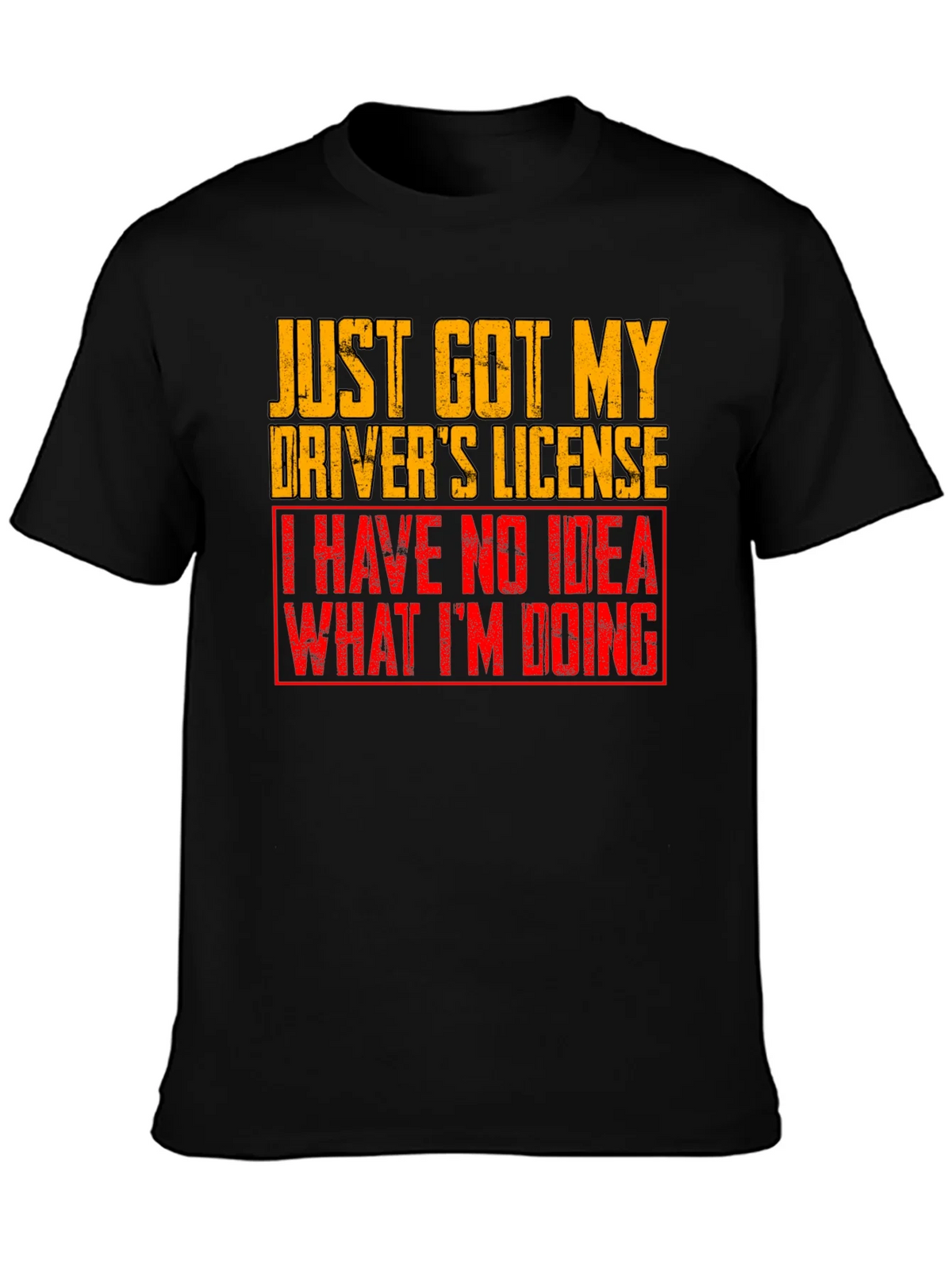 Funny Drivers License Graphic T-Shirt product image 3