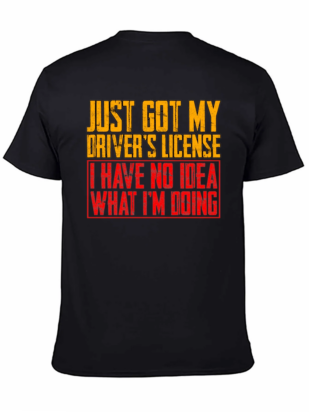 Funny Drivers License Graphic T-Shirt product image 4
