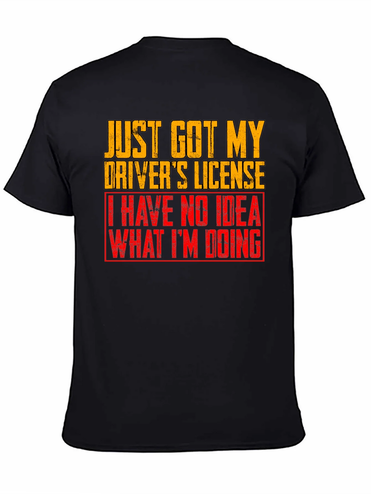 Funny Drivers License Graphic T-Shirt product image 4