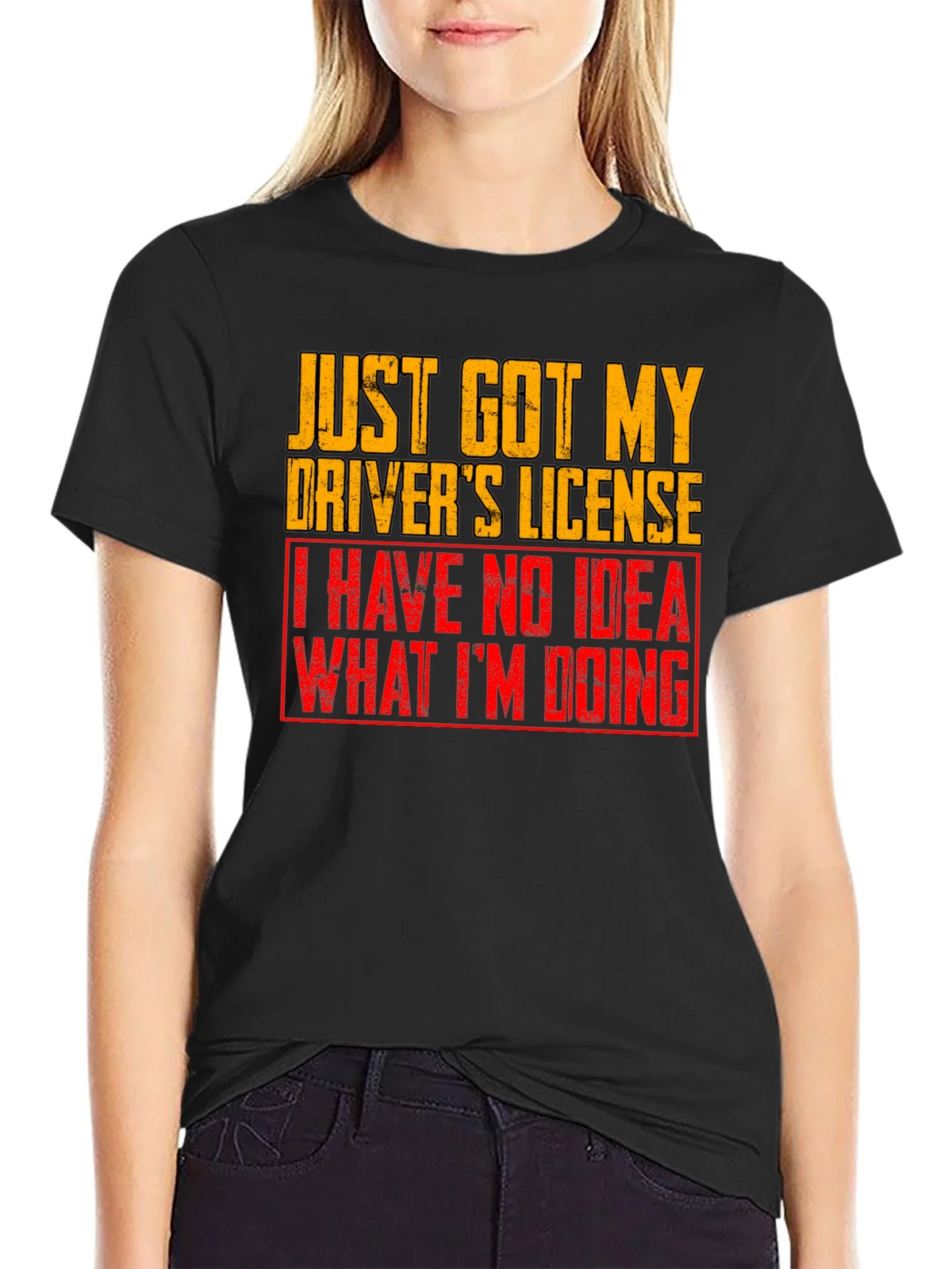 Funny Drivers License Graphic T-Shirt product image 2