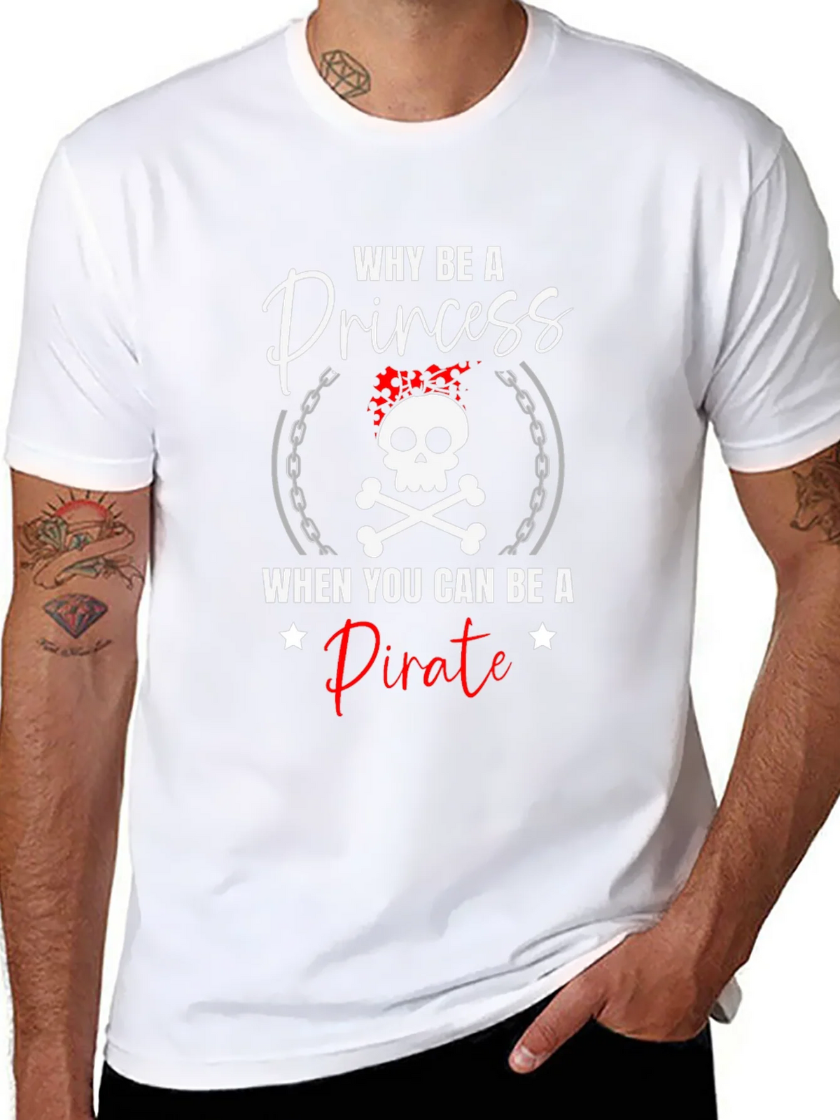 Why Be A Princess Pirate T-Shirt product image 7