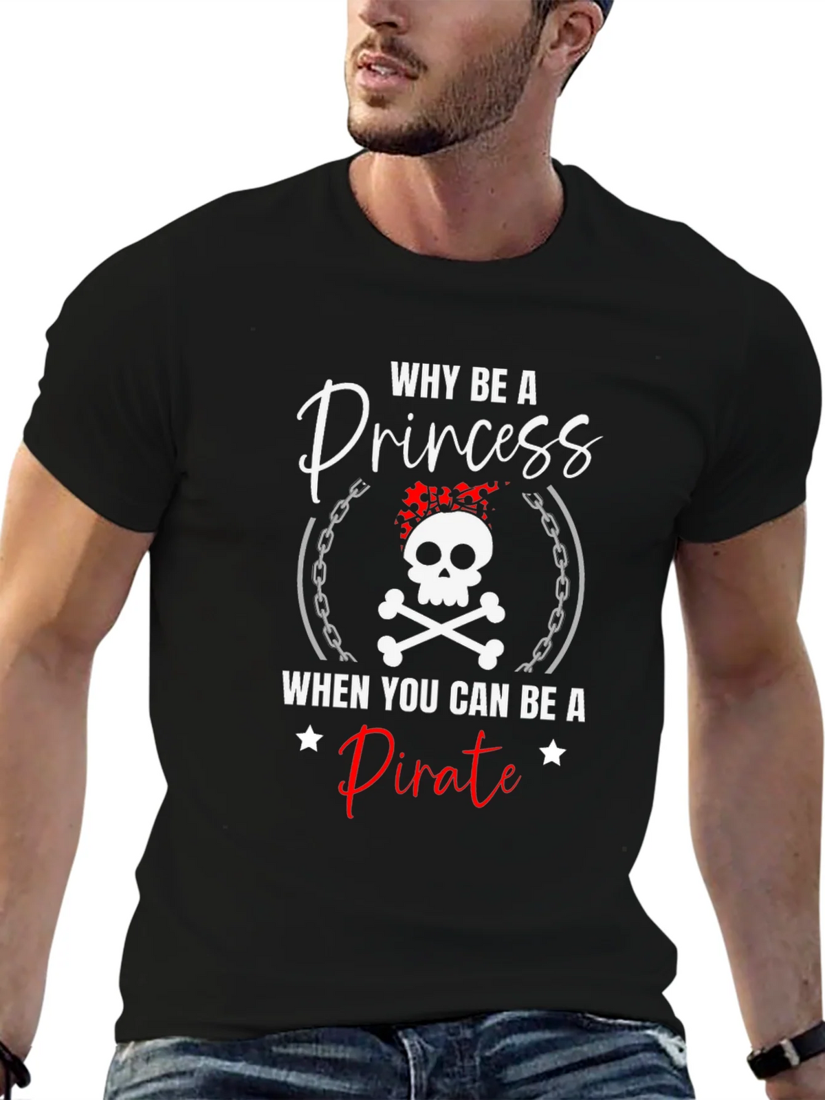 Why Be A Princess Pirate T-Shirt product image 6