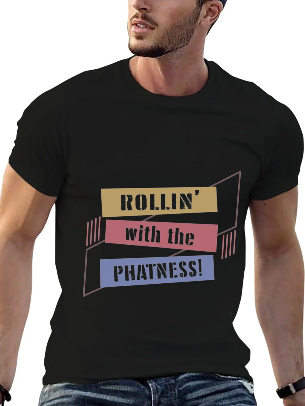 Rollin with the Phatness Graphic Tee product image 6