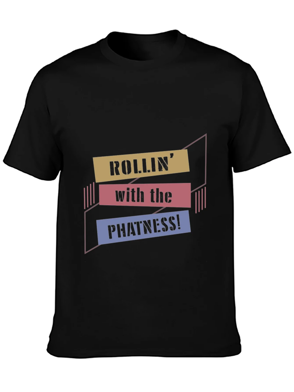 Rollin with the Phatness Graphic Tee product image 3