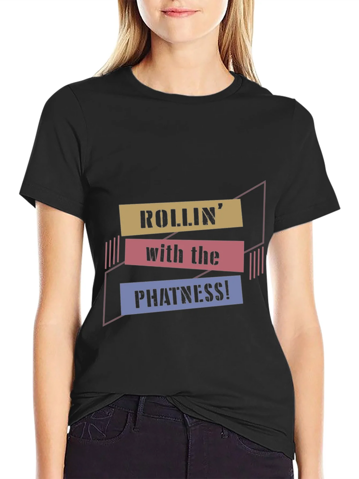 Rollin with the Phatness Graphic Tee product image 2
