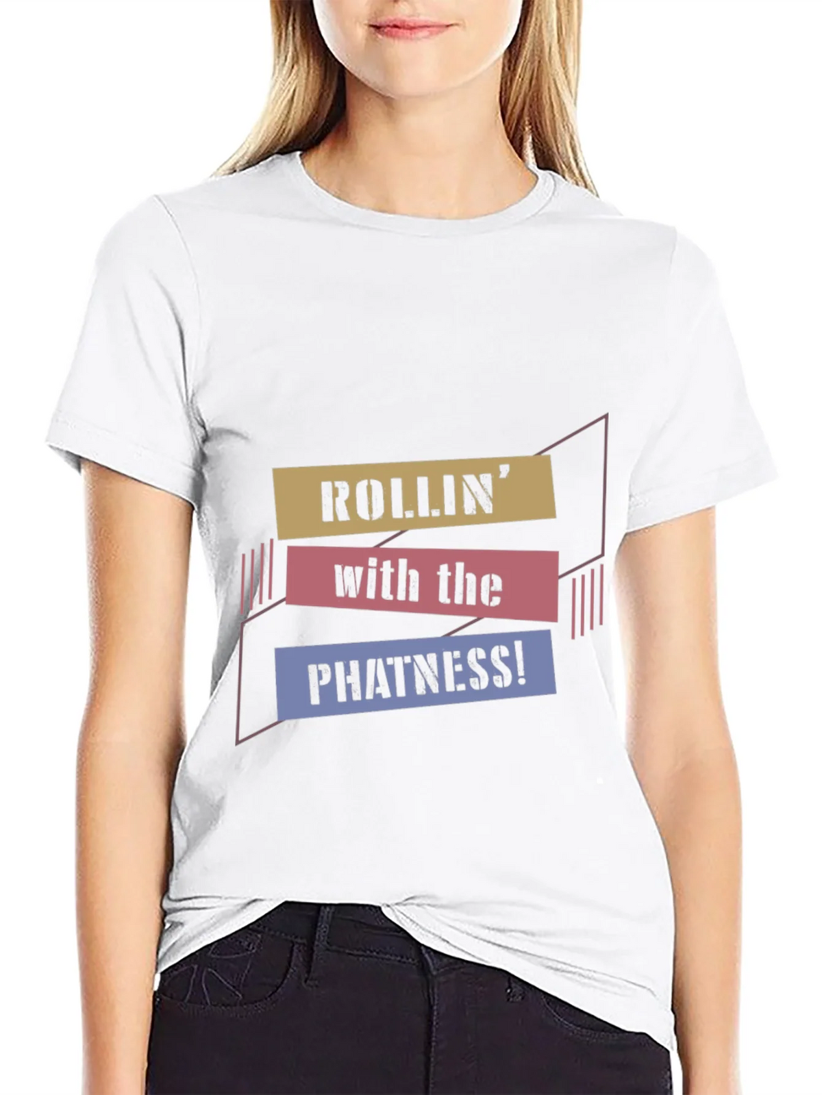 Rollin with the Phatness Graphic Tee product image 8