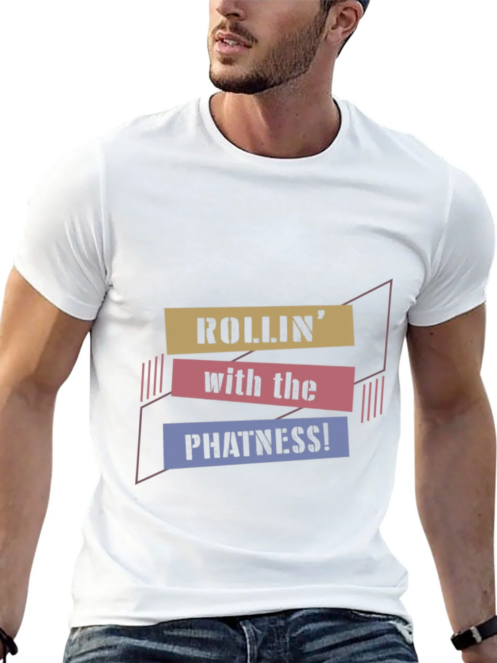 Rollin with the Phatness Graphic Tee product image 12