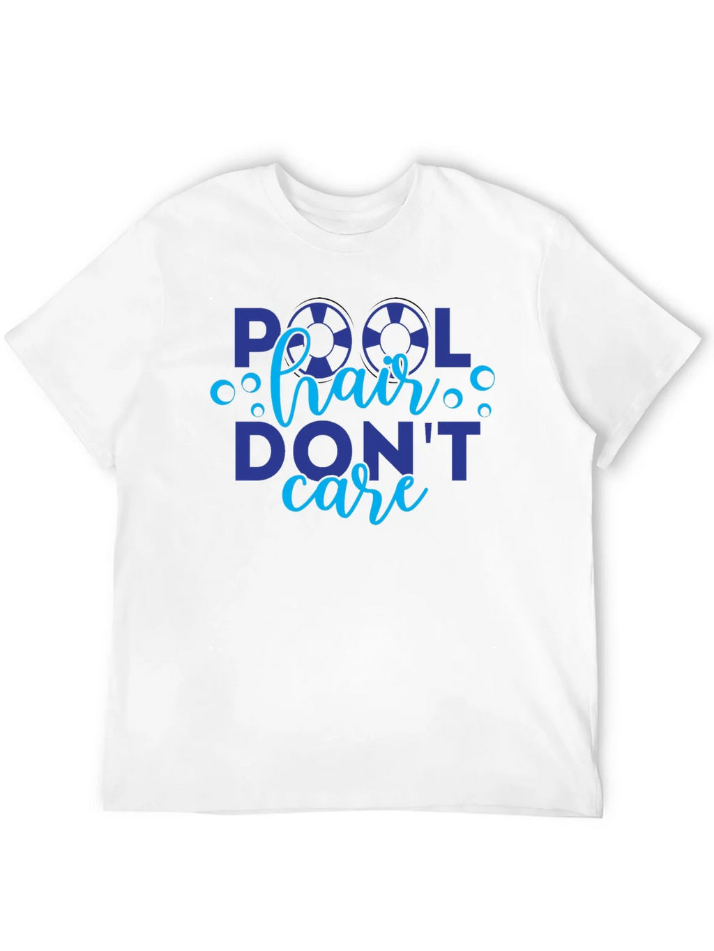 Pool Hair Dont Care Graphic Tee - Black product image 3