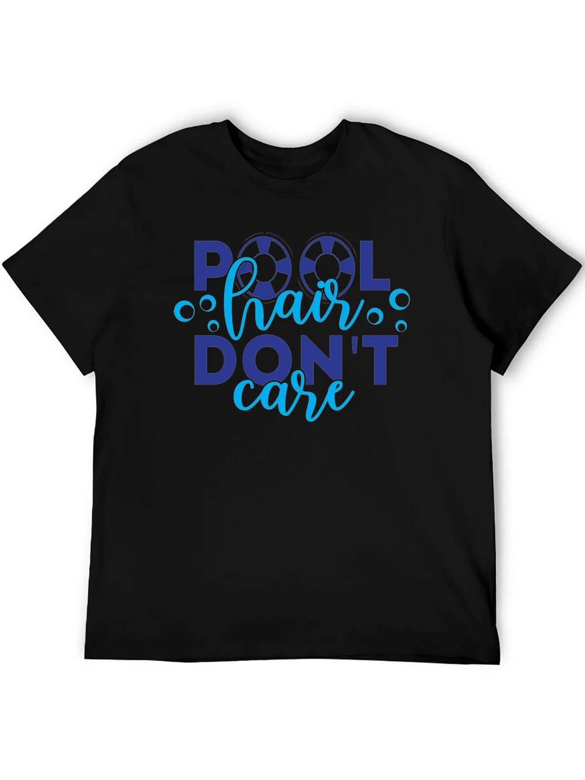 Pool Hair Dont Care Graphic Tee - Black product image 8