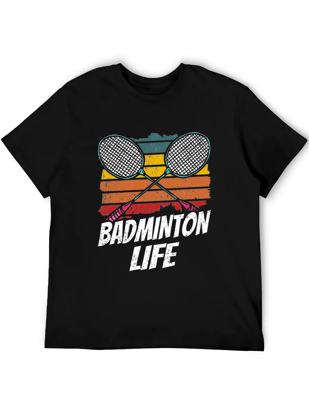 Badminton Life T-Shirt - Retro Style product image 8
