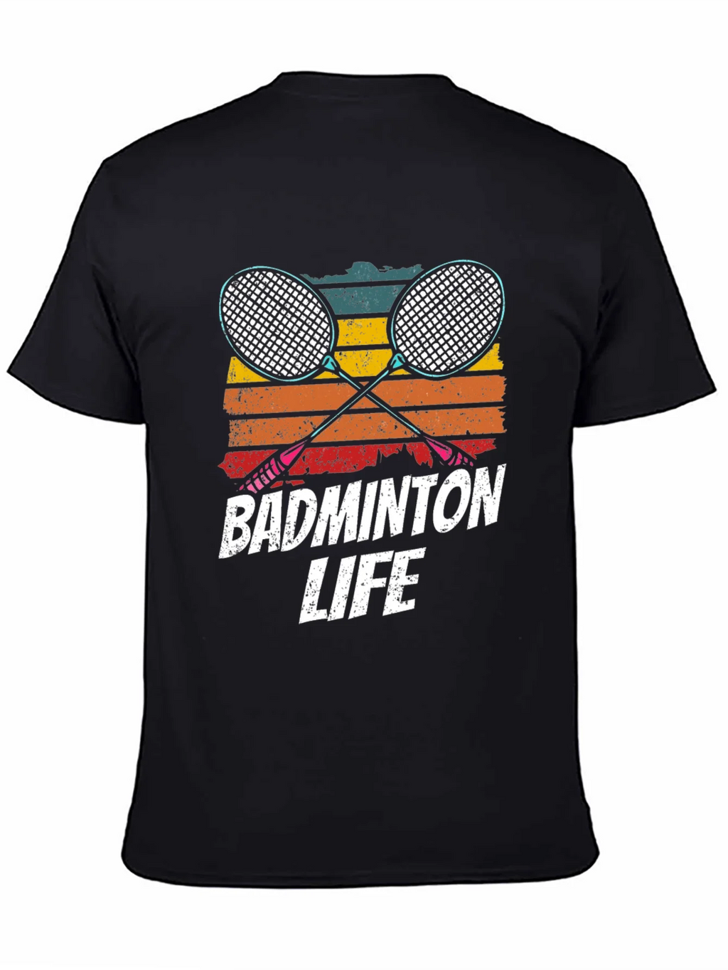 Badminton Life T-Shirt - Retro Style product image 7
