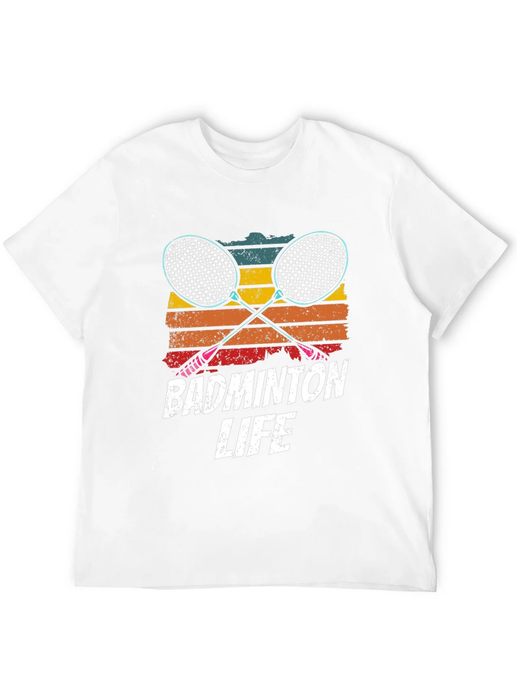 Badminton Life T-Shirt - Retro Style product image 3