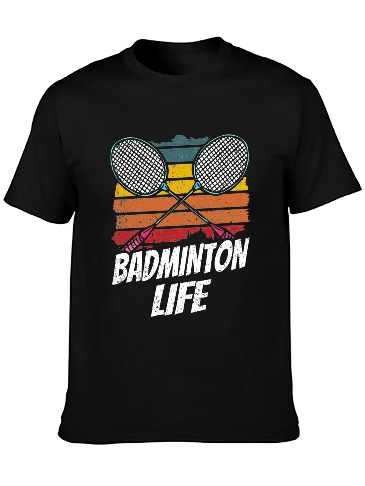 Badminton Life T-Shirt - Retro Style product image 6