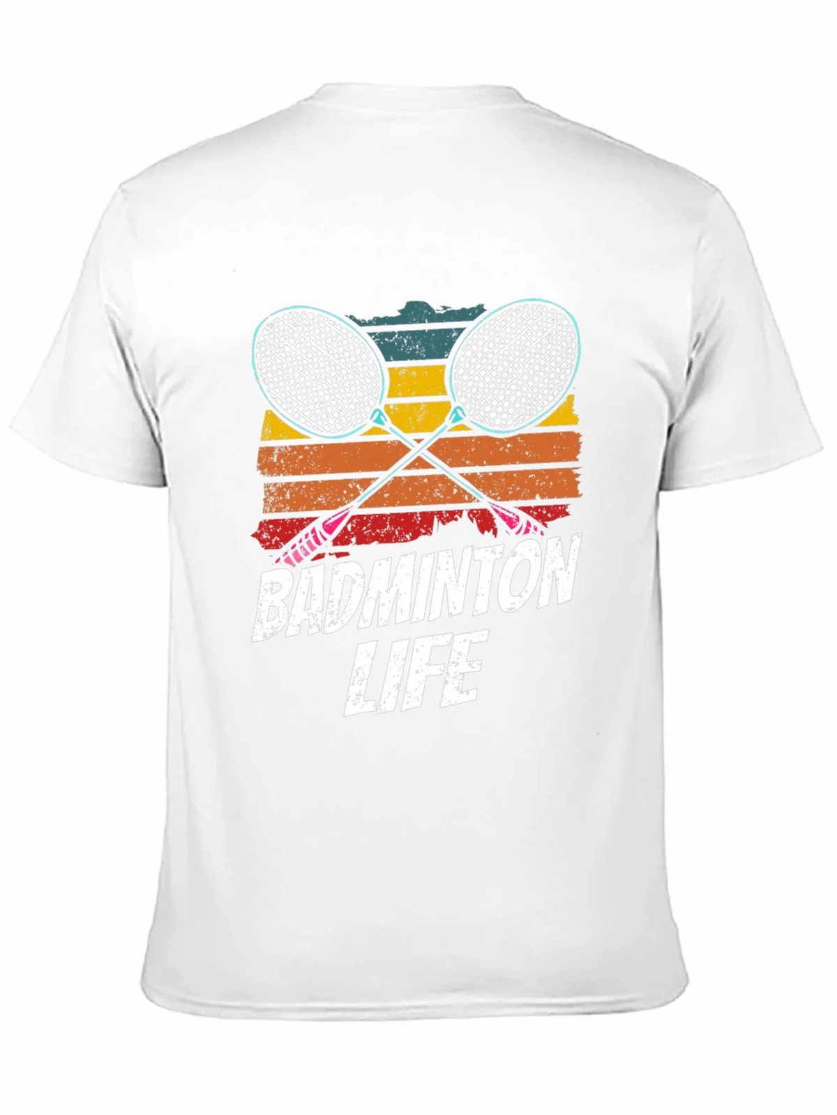 Badminton Life T-Shirt - Retro Style product image 2