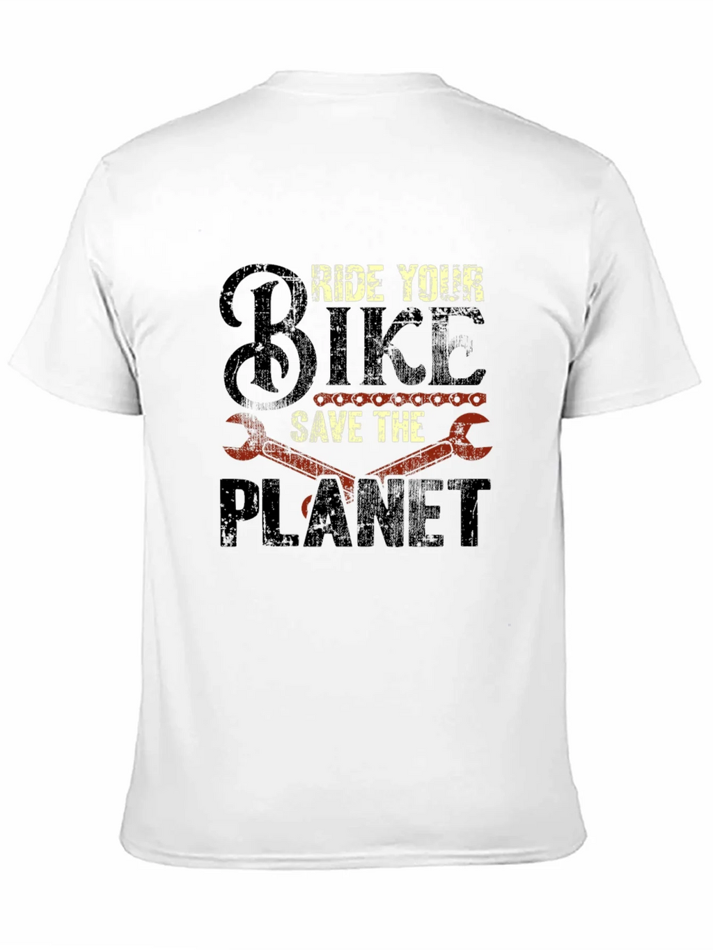 Ride Your Bike Save The Planet Graphic T-Shirt product image 10