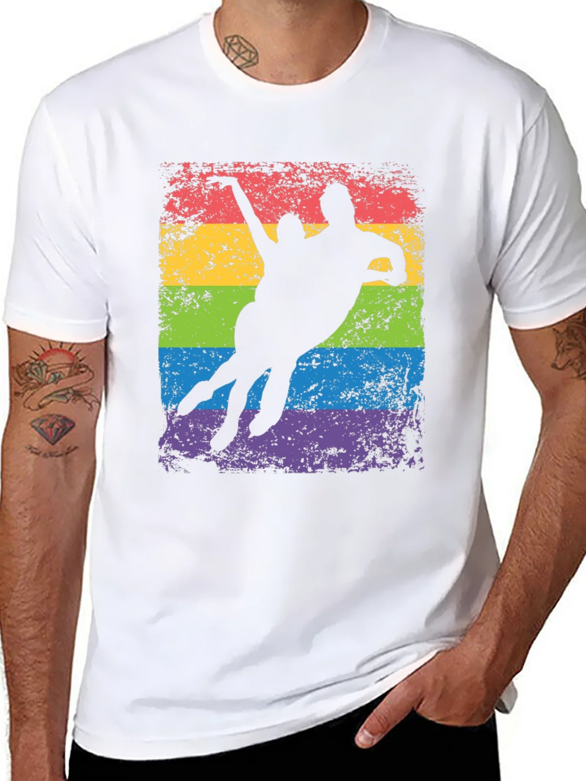 LGBT Pride Silhouette Graphic T-Shirt product image 10