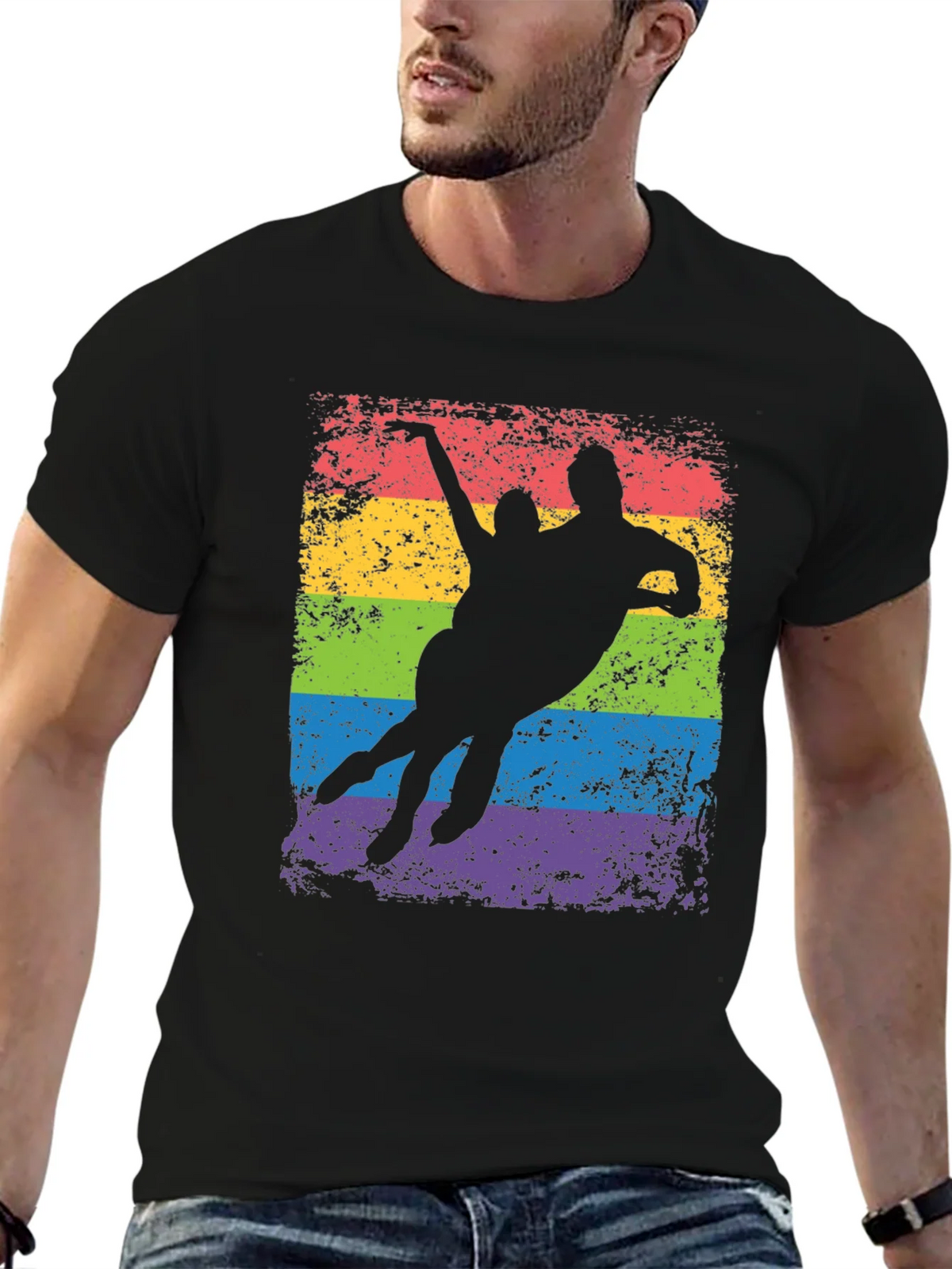 LGBT Pride Silhouette Graphic T-Shirt product image 9