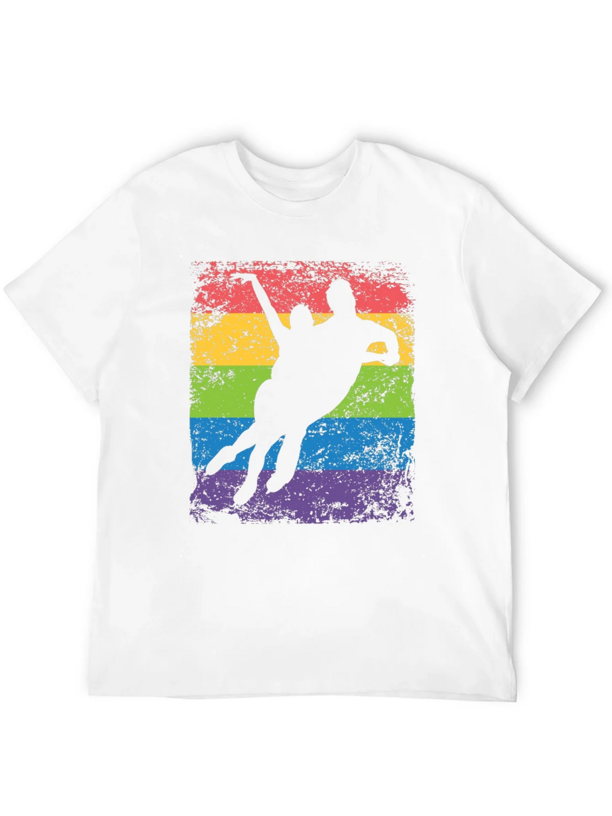 LGBT Pride Silhouette Graphic T-Shirt product image 3