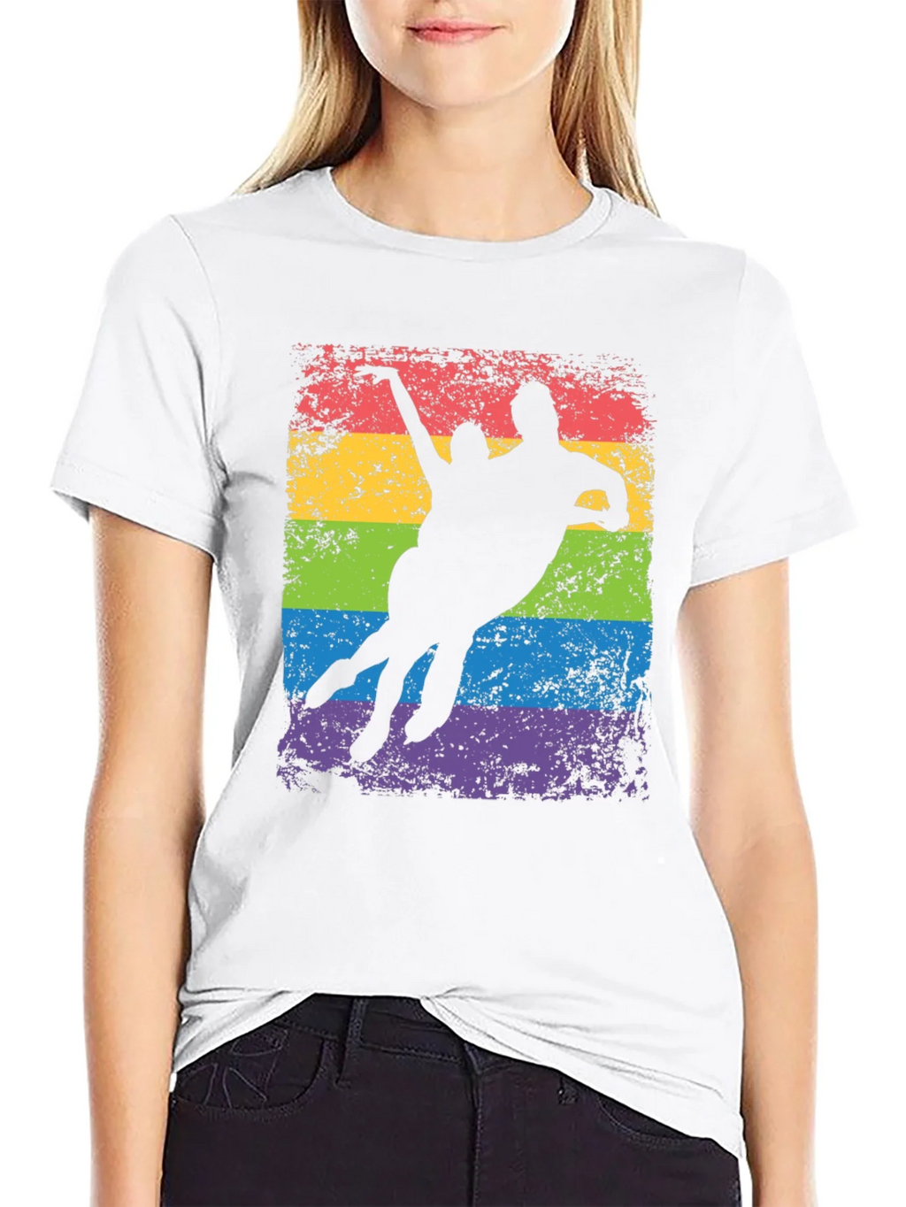LGBT Pride Silhouette Graphic T-Shirt product image 11