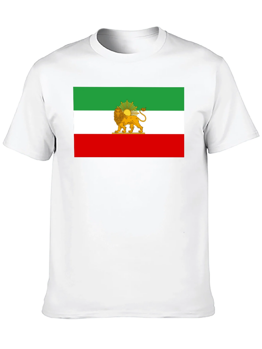 Iran Flag Lion & Sun Graphic Tee product image 9