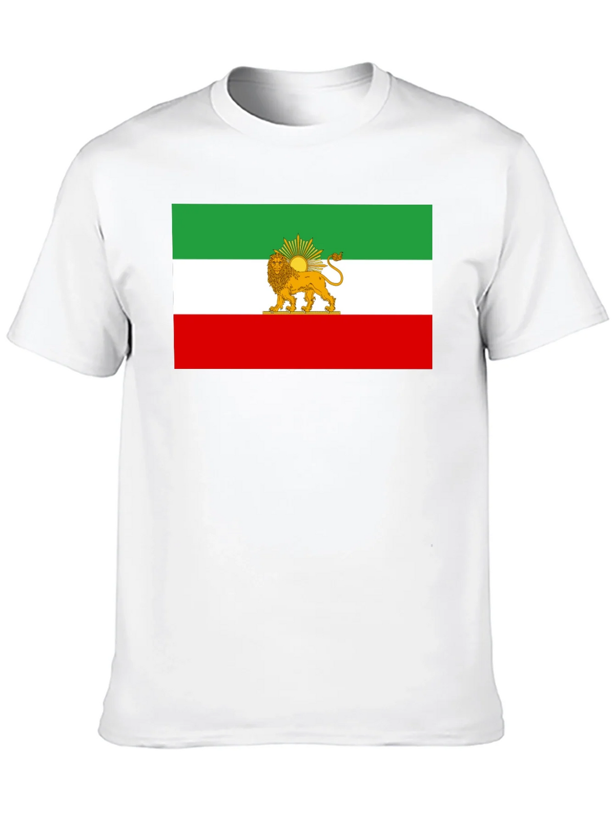 Iran Flag Lion & Sun Graphic Tee product image 9