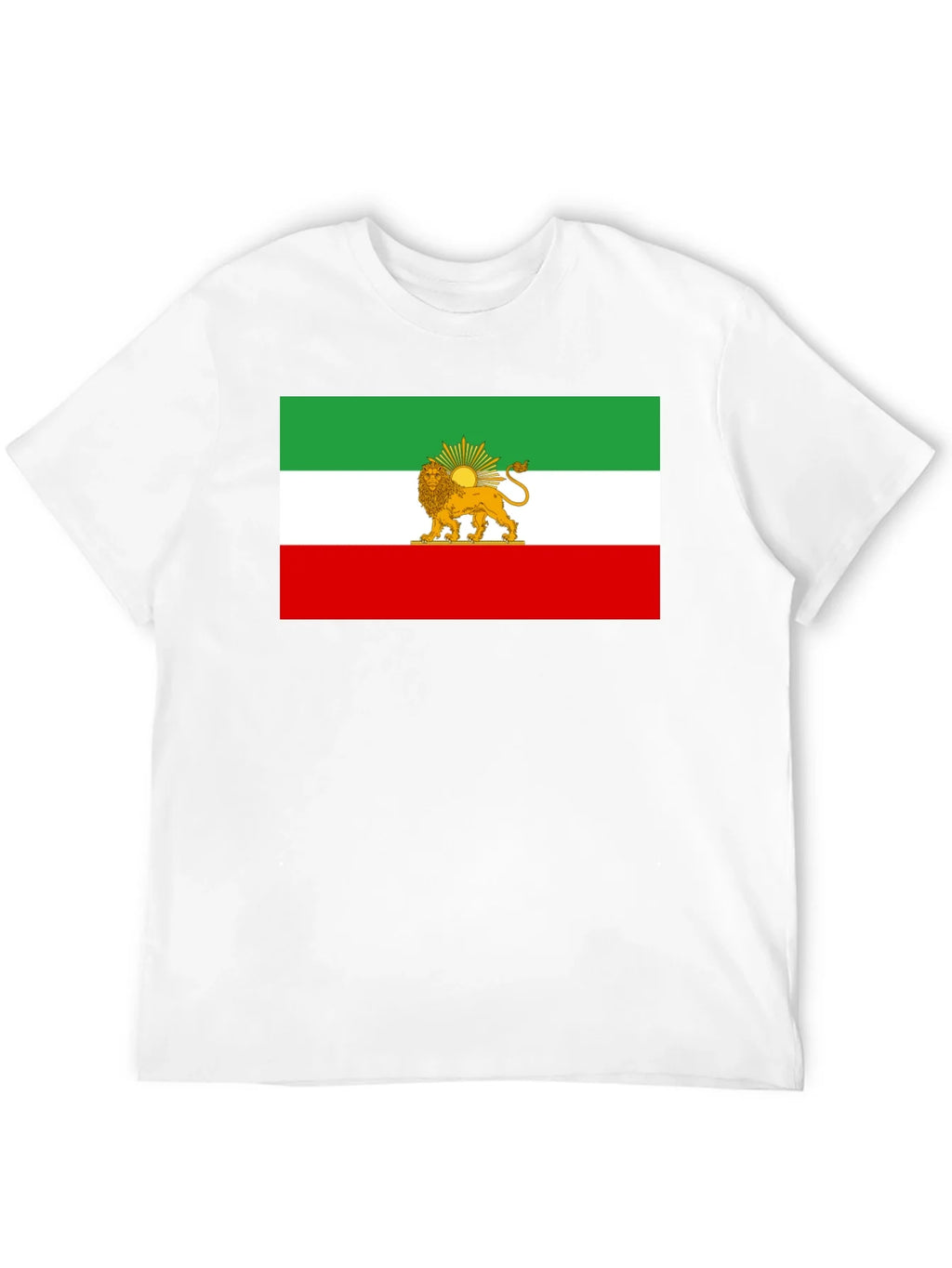 Iran Flag Lion & Sun Graphic Tee product image 11