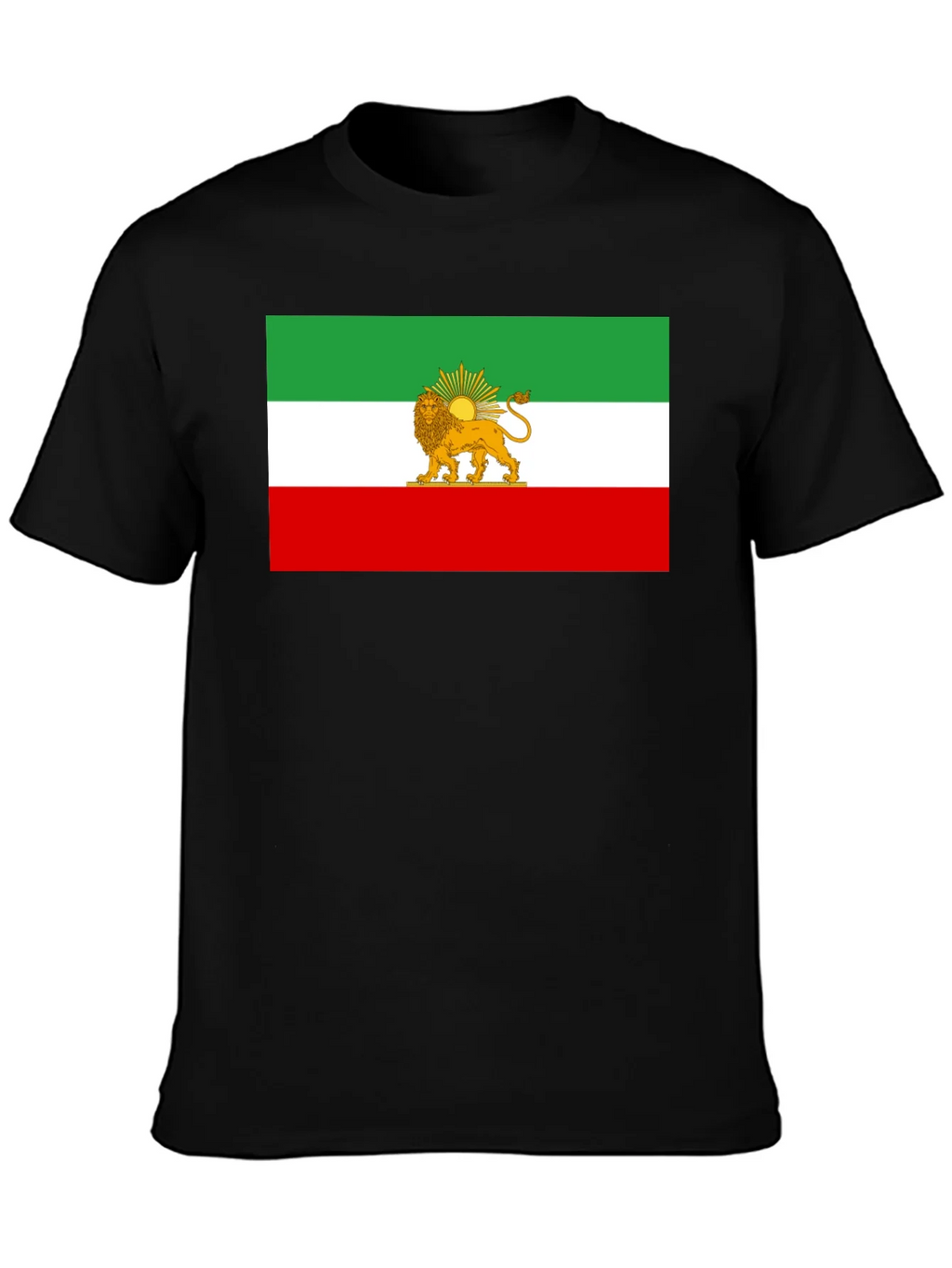 Iran Flag Lion & Sun Graphic Tee product image 3