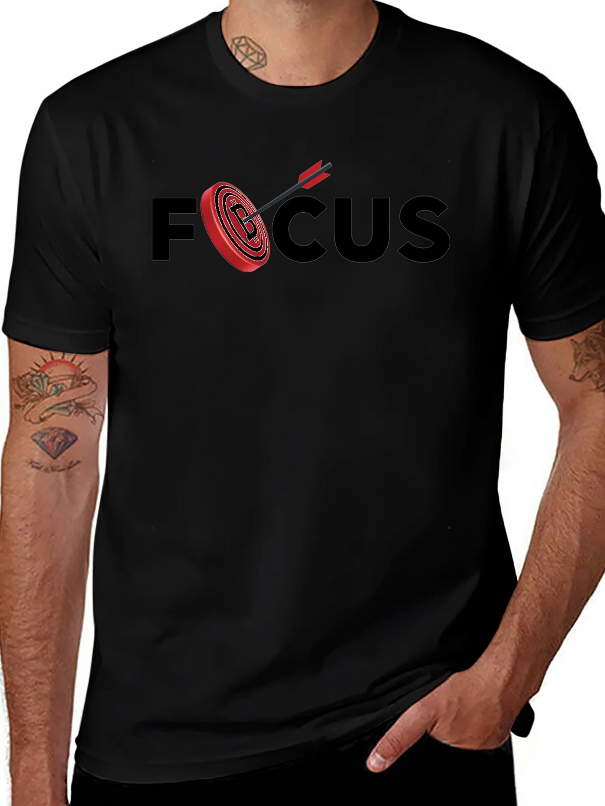Focus T-Shirt - Target Arrow Design product image 1