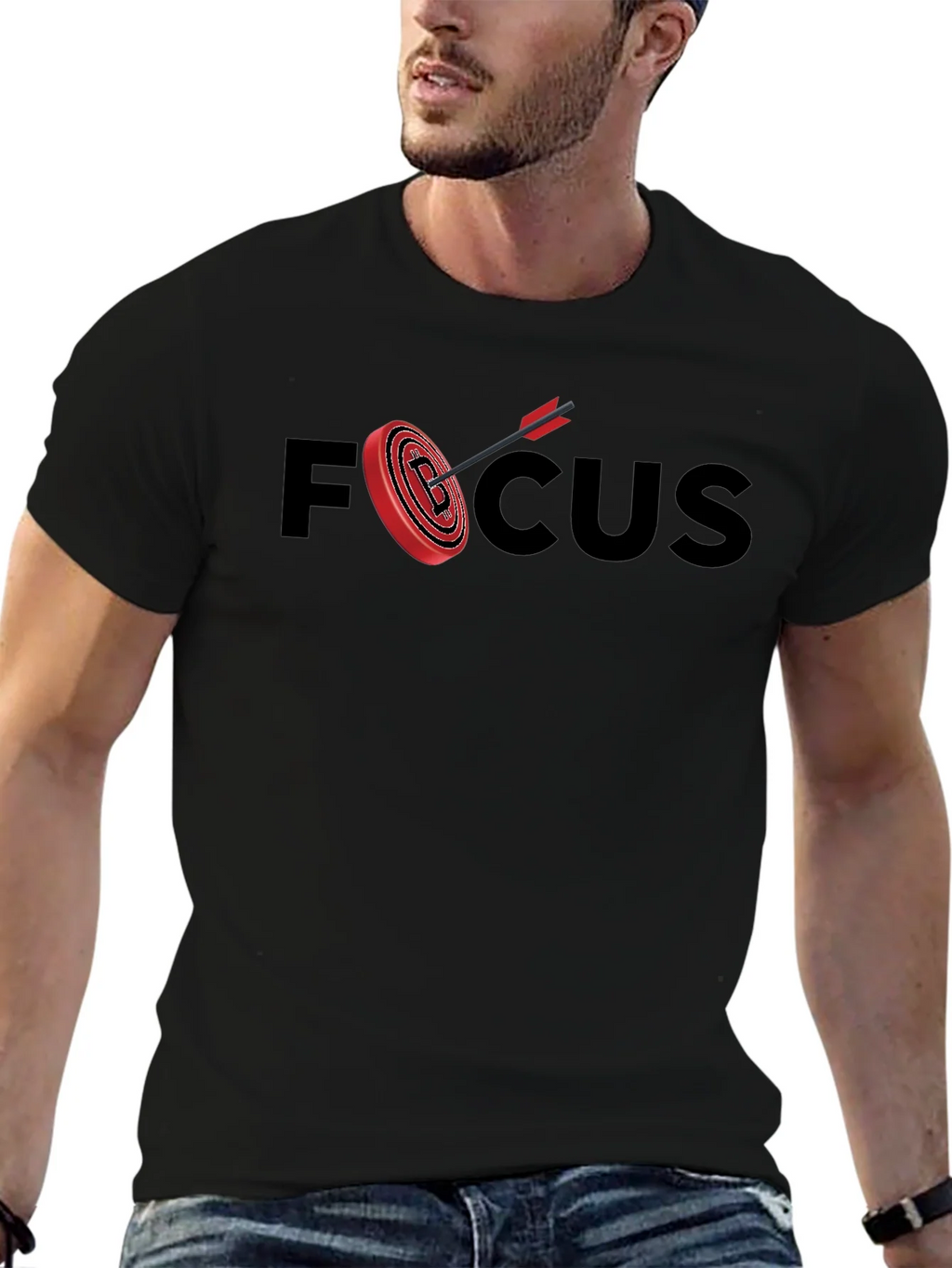 Focus T-Shirt - Target Arrow Design product image 6
