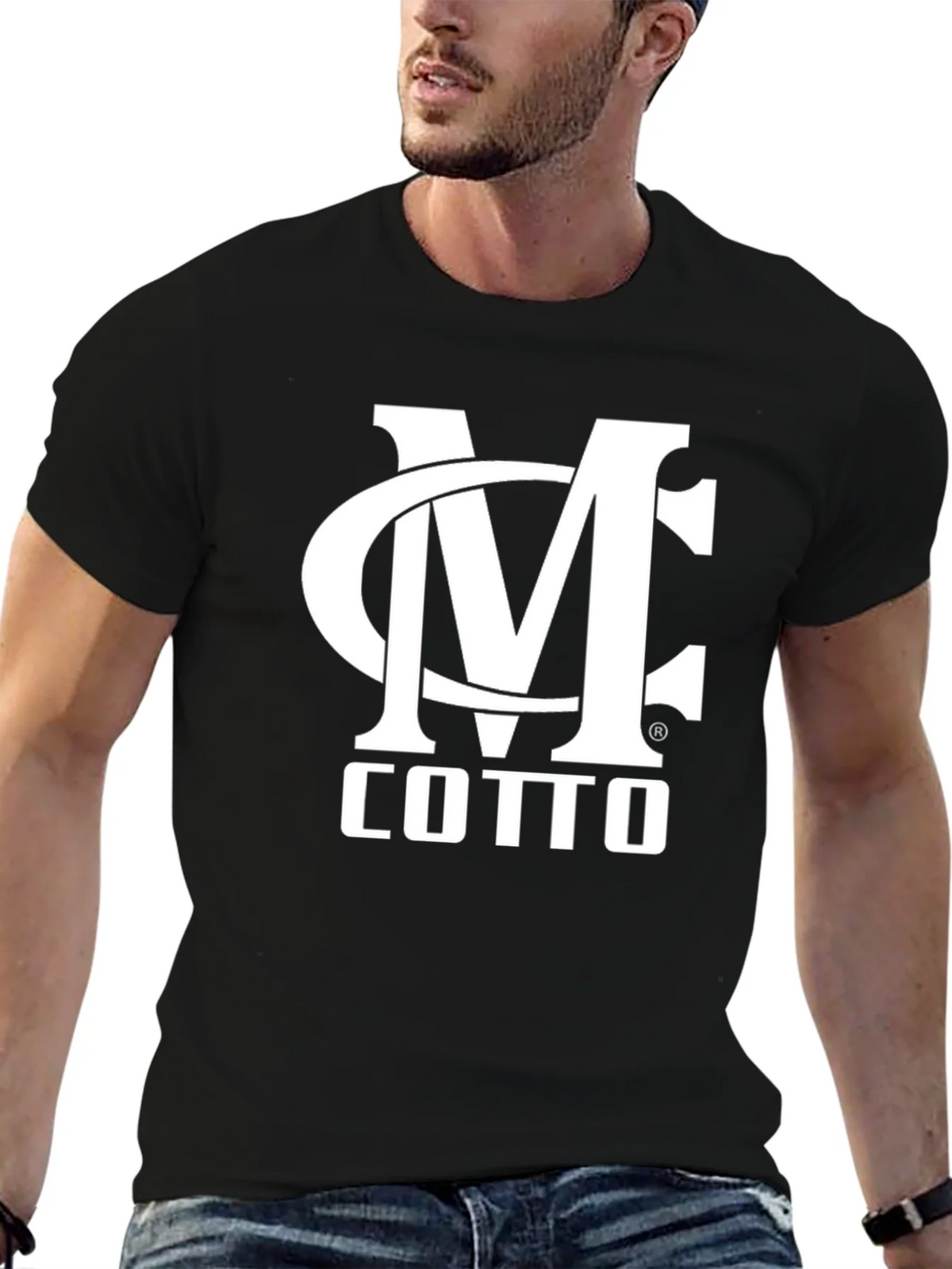 MC Cotto T-Shirt - Graphic Print - Black Casual Tee product image 6