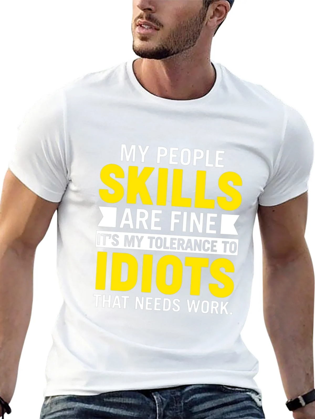 My People Skills T-Shirt: Tolerance to Idiots product image 12