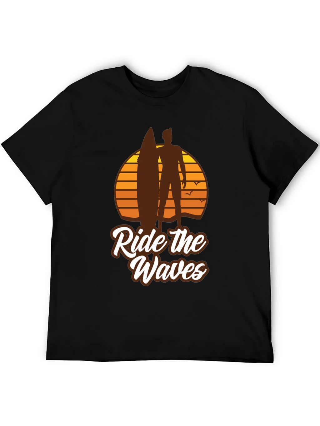 Ride the Waves Graphic T-Shirt - Surfer Style product image 5