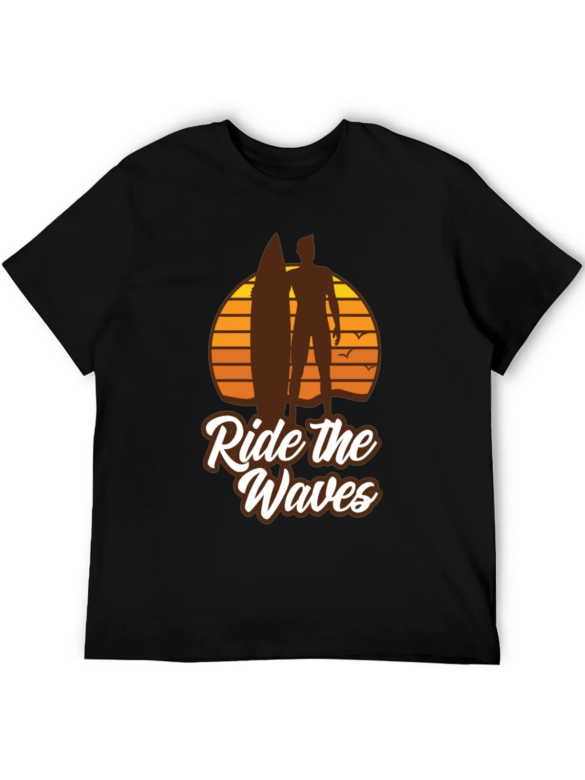 Ride the Waves Graphic T-Shirt - Surfer Style product image 5