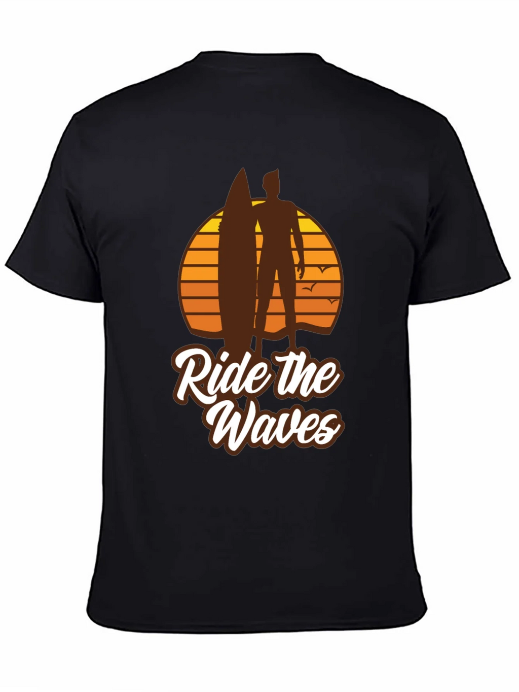 Ride the Waves Graphic T-Shirt - Surfer Style product image 4