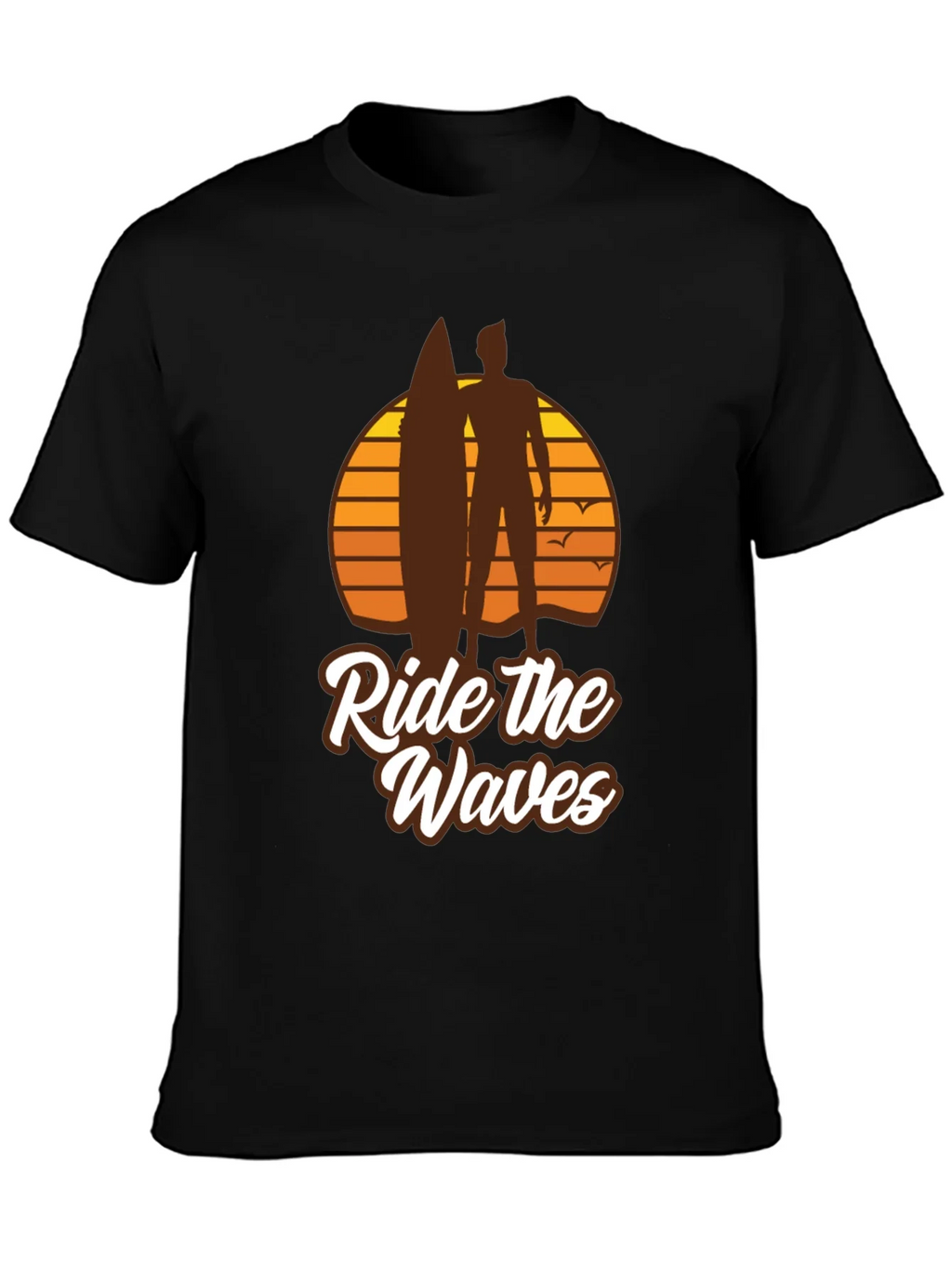 Ride the Waves Graphic T-Shirt - Surfer Style product image 3