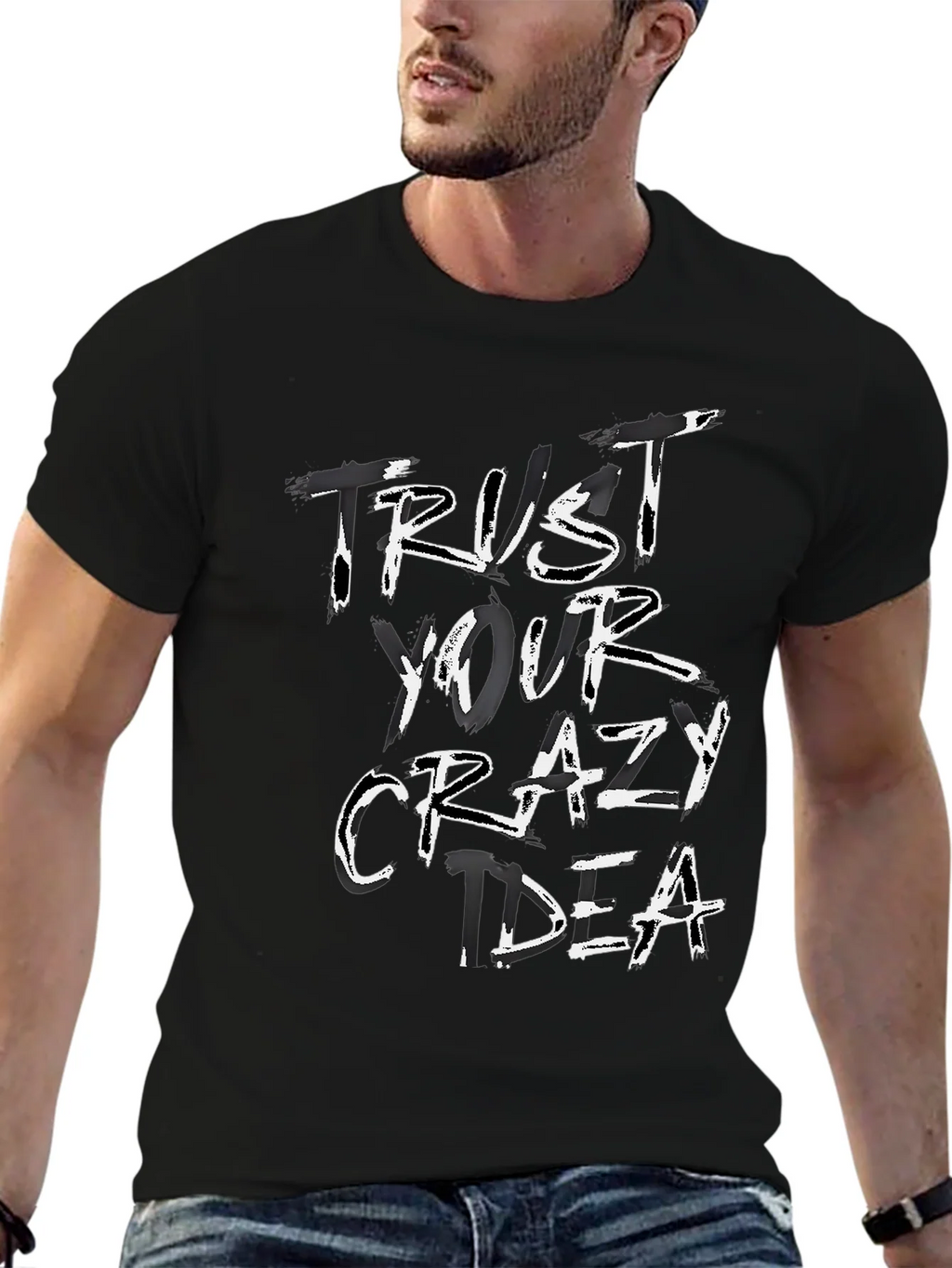 Trust Your Crazy Idea Graphic Tee - Unisex product image 6