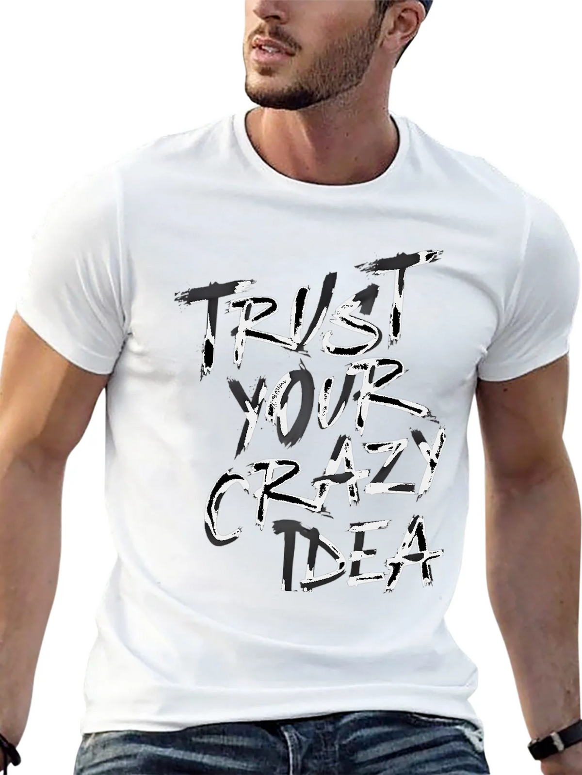 Trust Your Crazy Idea Graphic Tee - Unisex product image 12