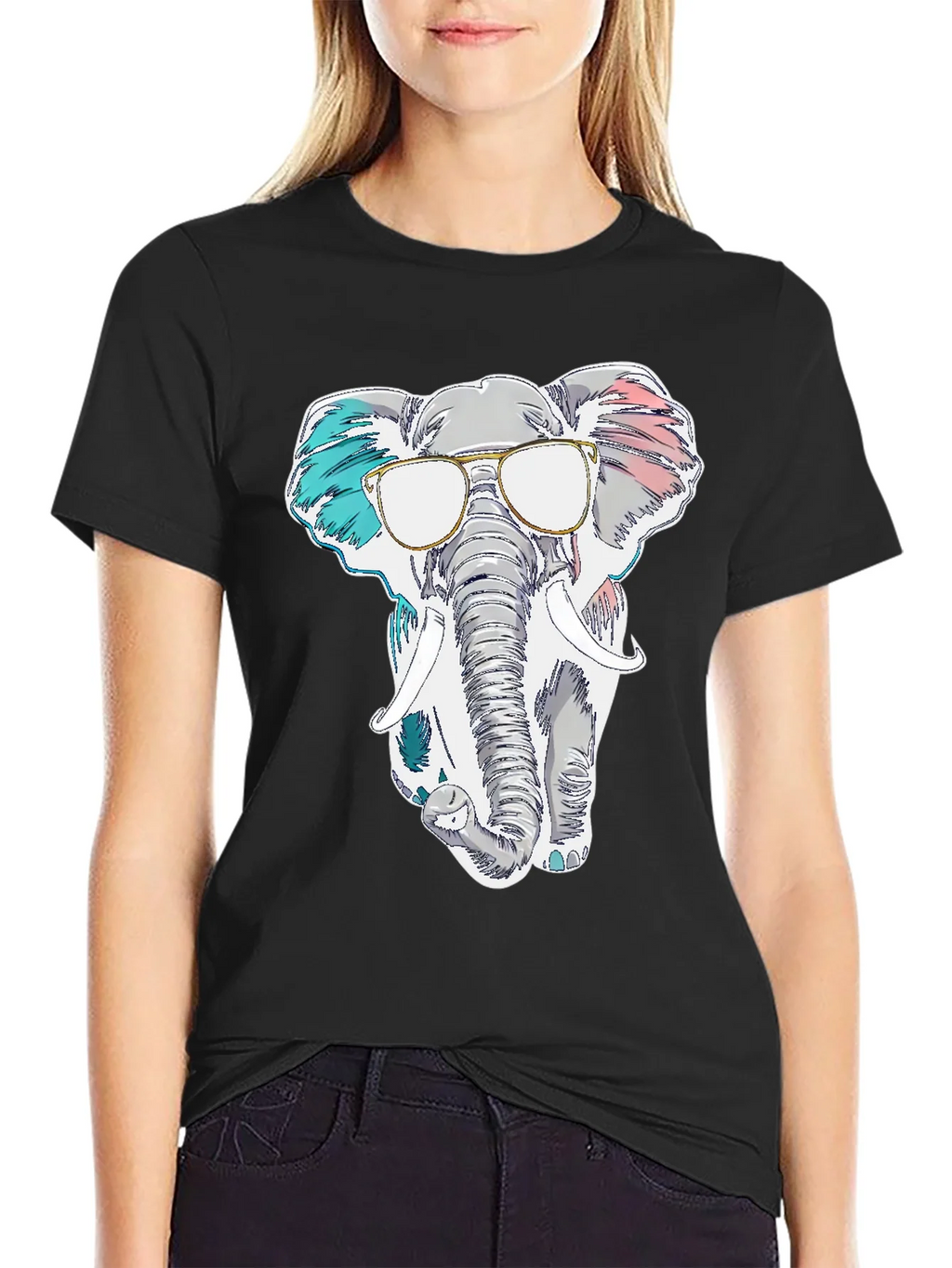 Cool Elephant Graphic T-Shirt product image 2