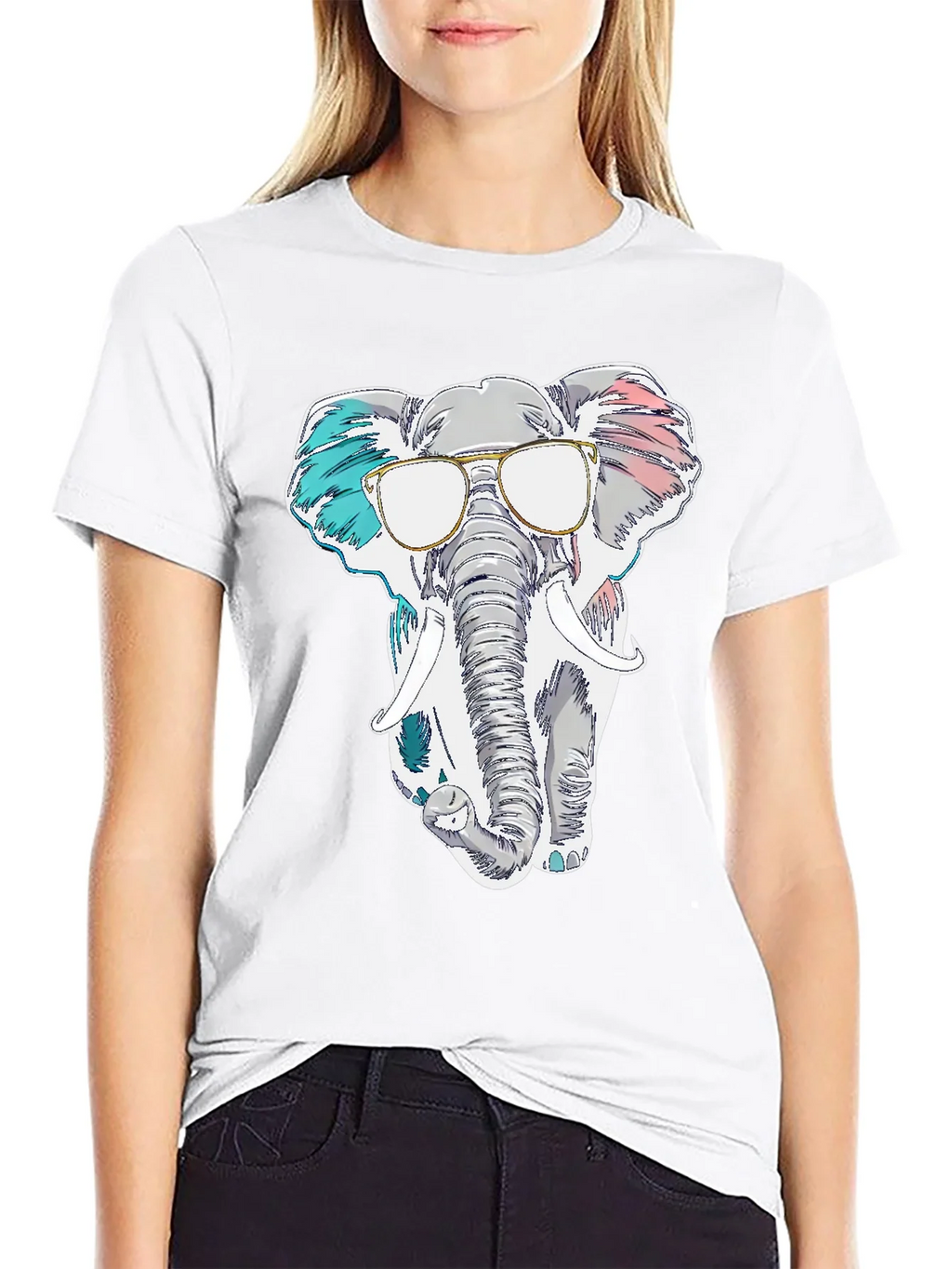 Cool Elephant Graphic T-Shirt product image 8