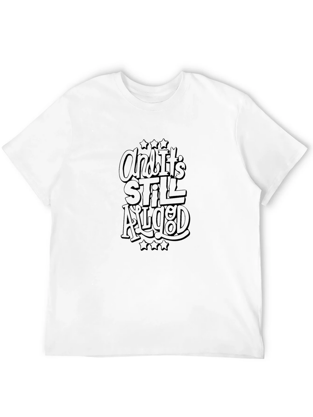 And Its Still All Good Black Graphic Tee product image 11