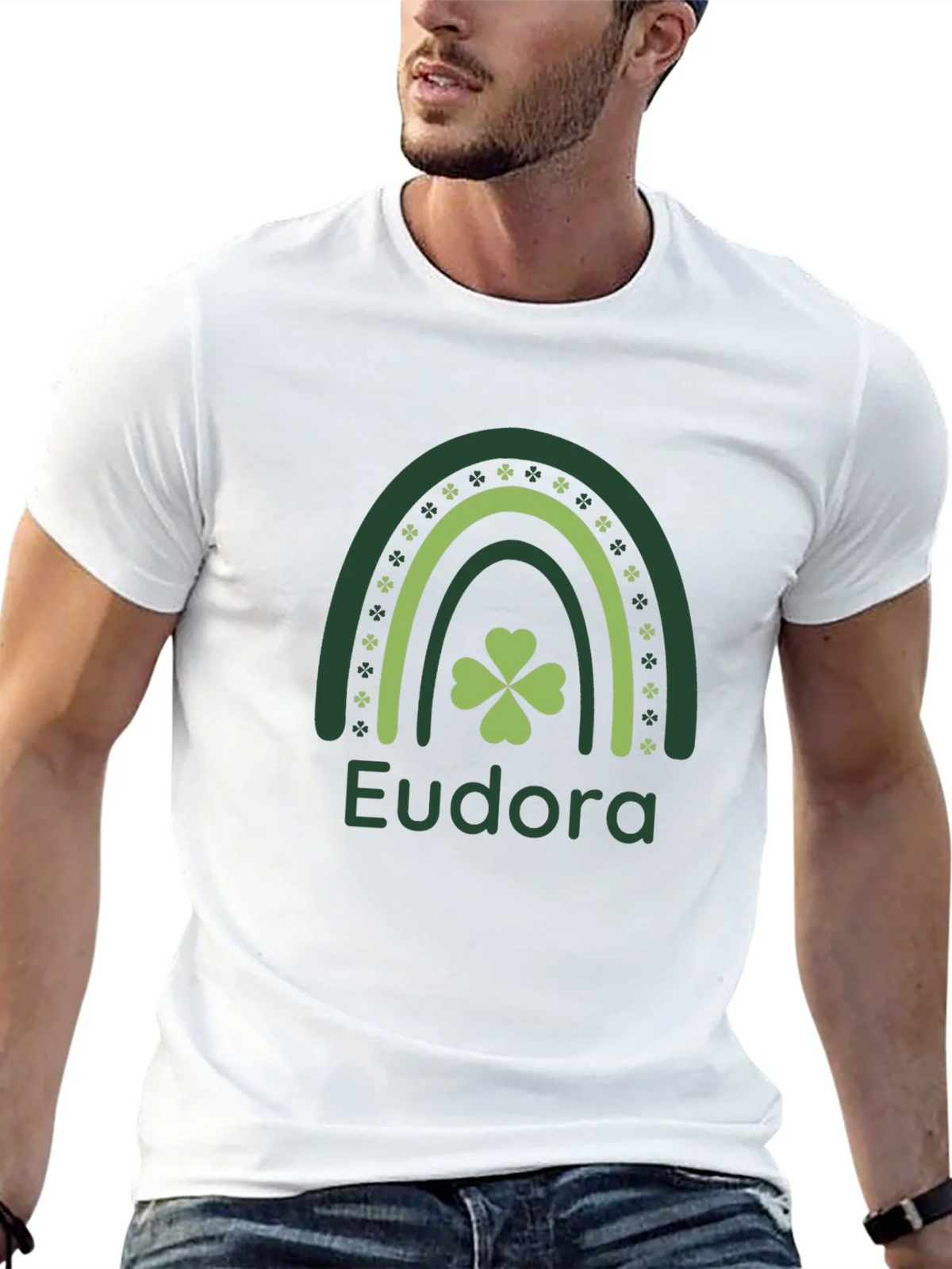Eudora St. Patricks Day Rainbow T-Shirt product image 12