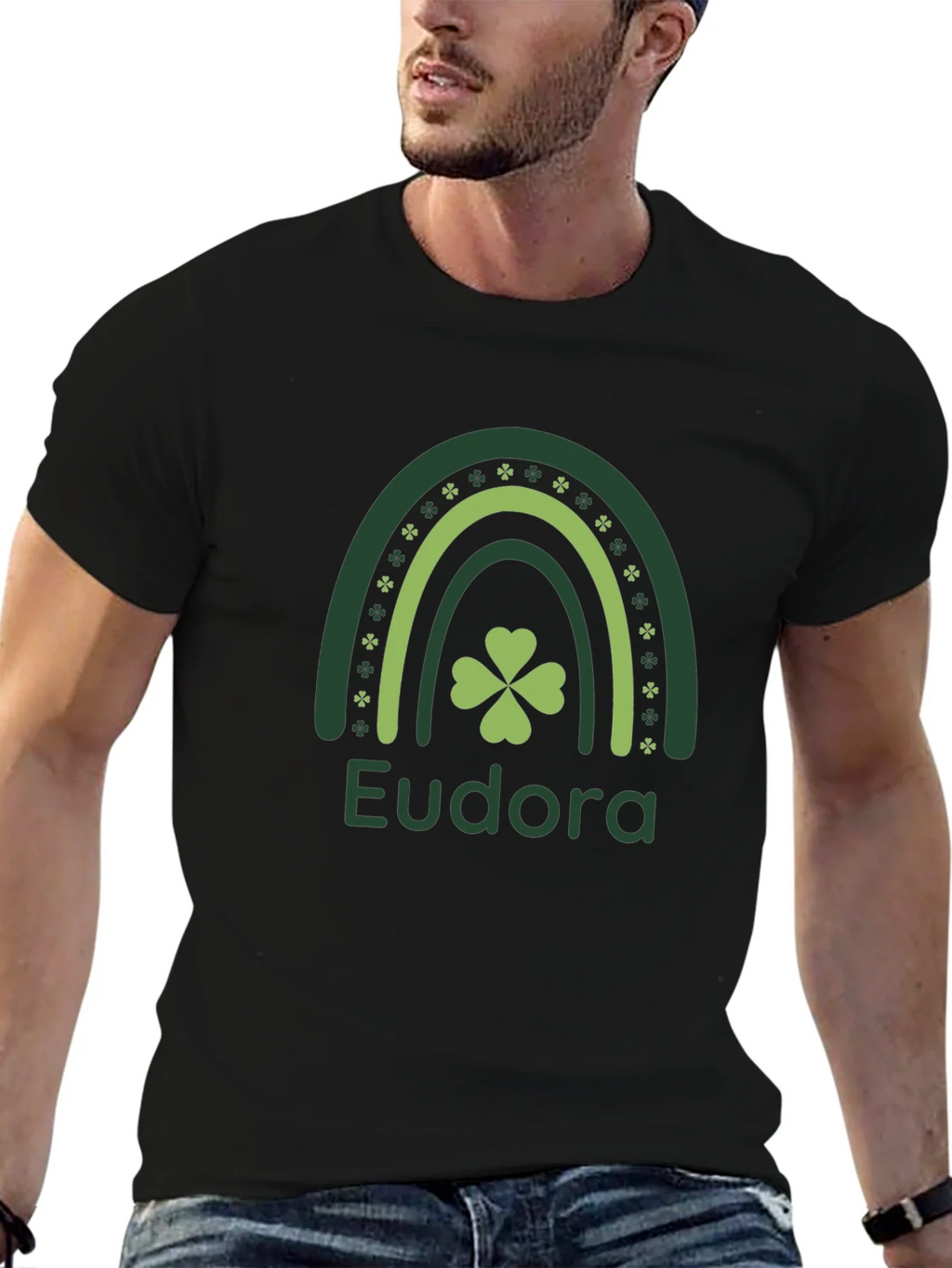 Eudora St. Patricks Day Rainbow T-Shirt product image 6