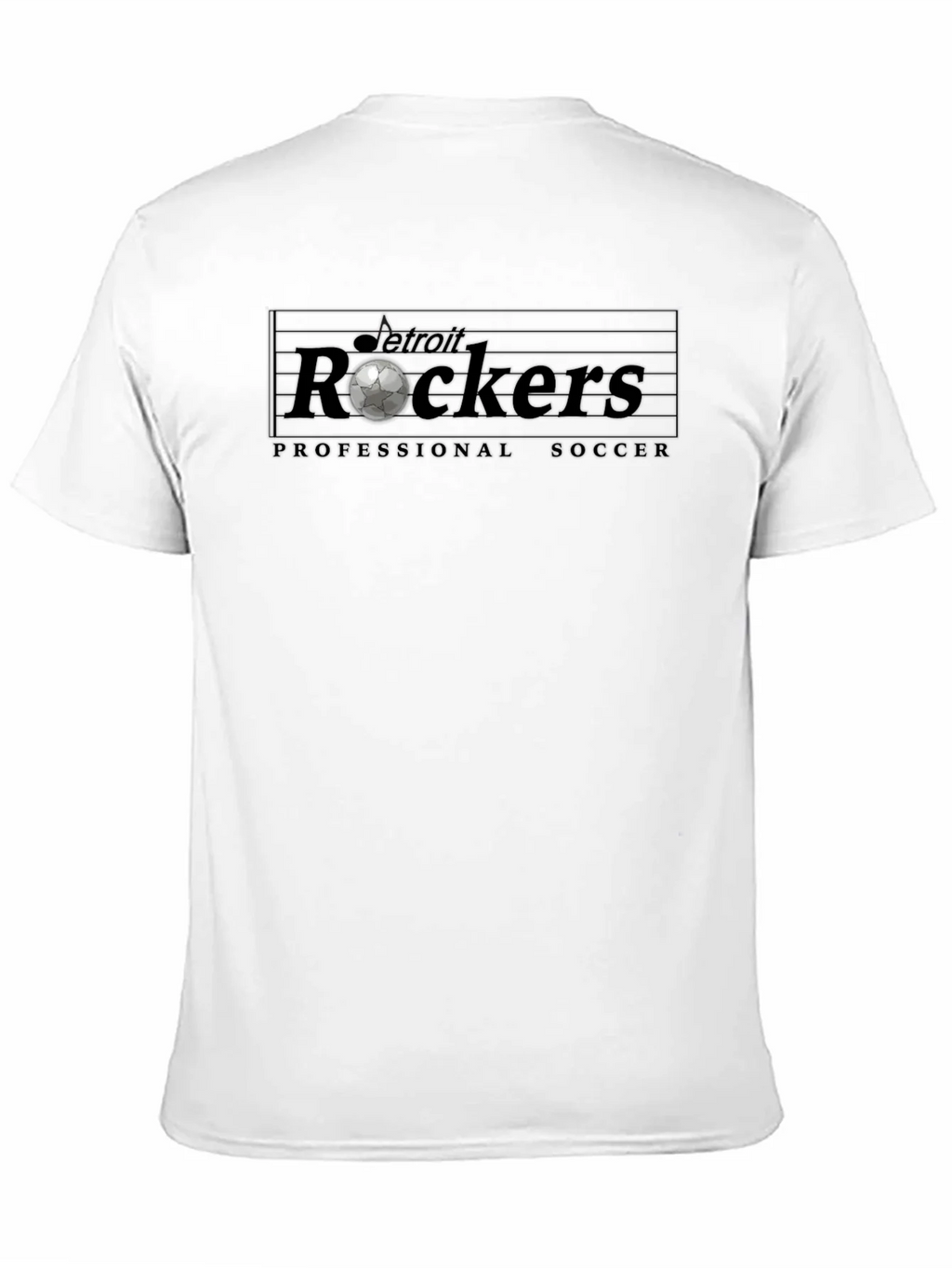 Detroit Rockers Soccer T-Shirt - Black product image 10