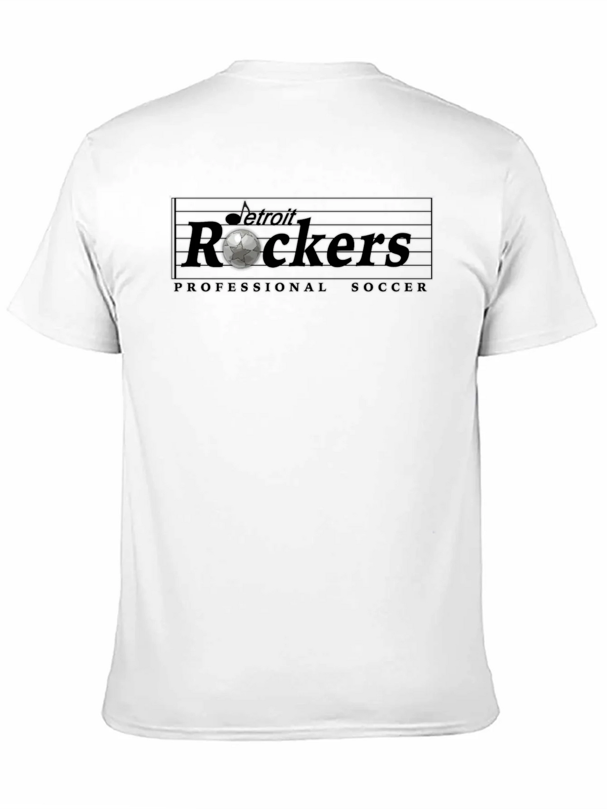 Detroit Rockers Soccer T-Shirt - Black product image 10