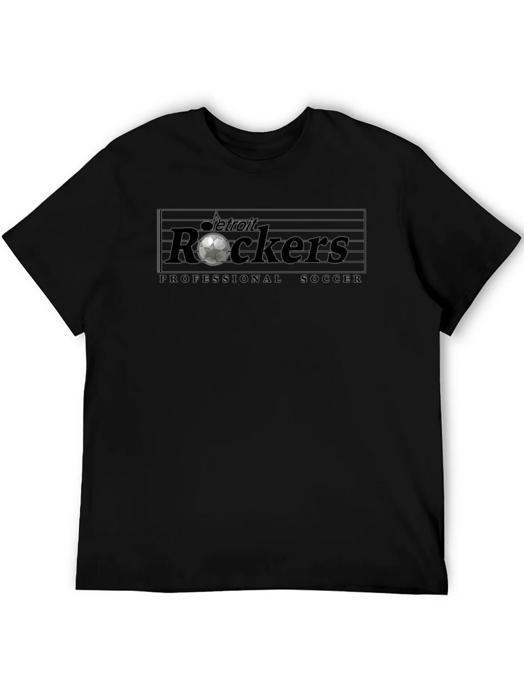 Detroit Rockers Soccer T-Shirt - Black product image 5