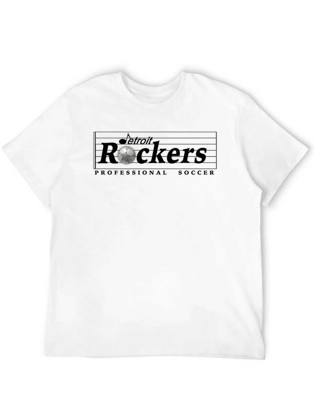 Detroit Rockers Soccer T-Shirt - Black product image 11