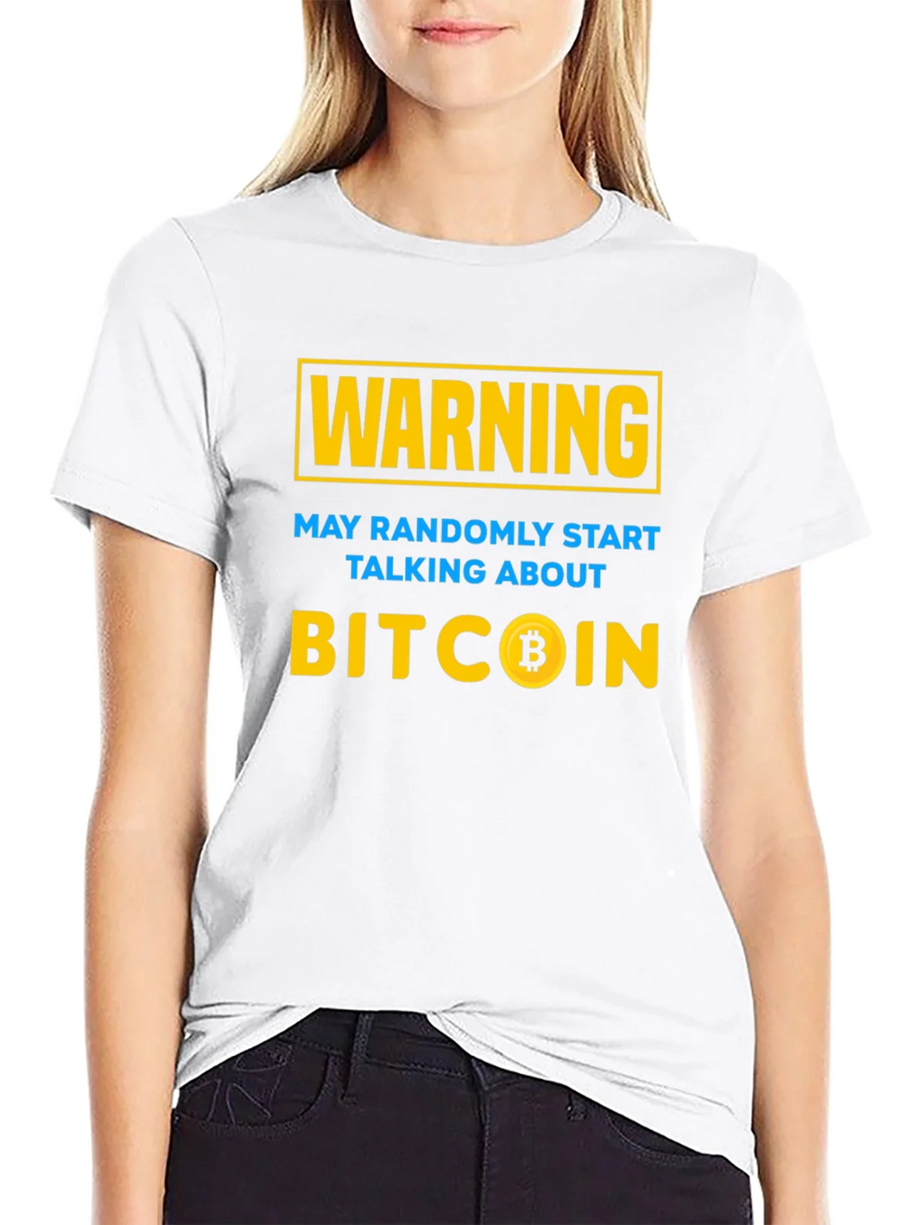Bitcoin Warning T-Shirt - Crypto Investor Tee product image 8